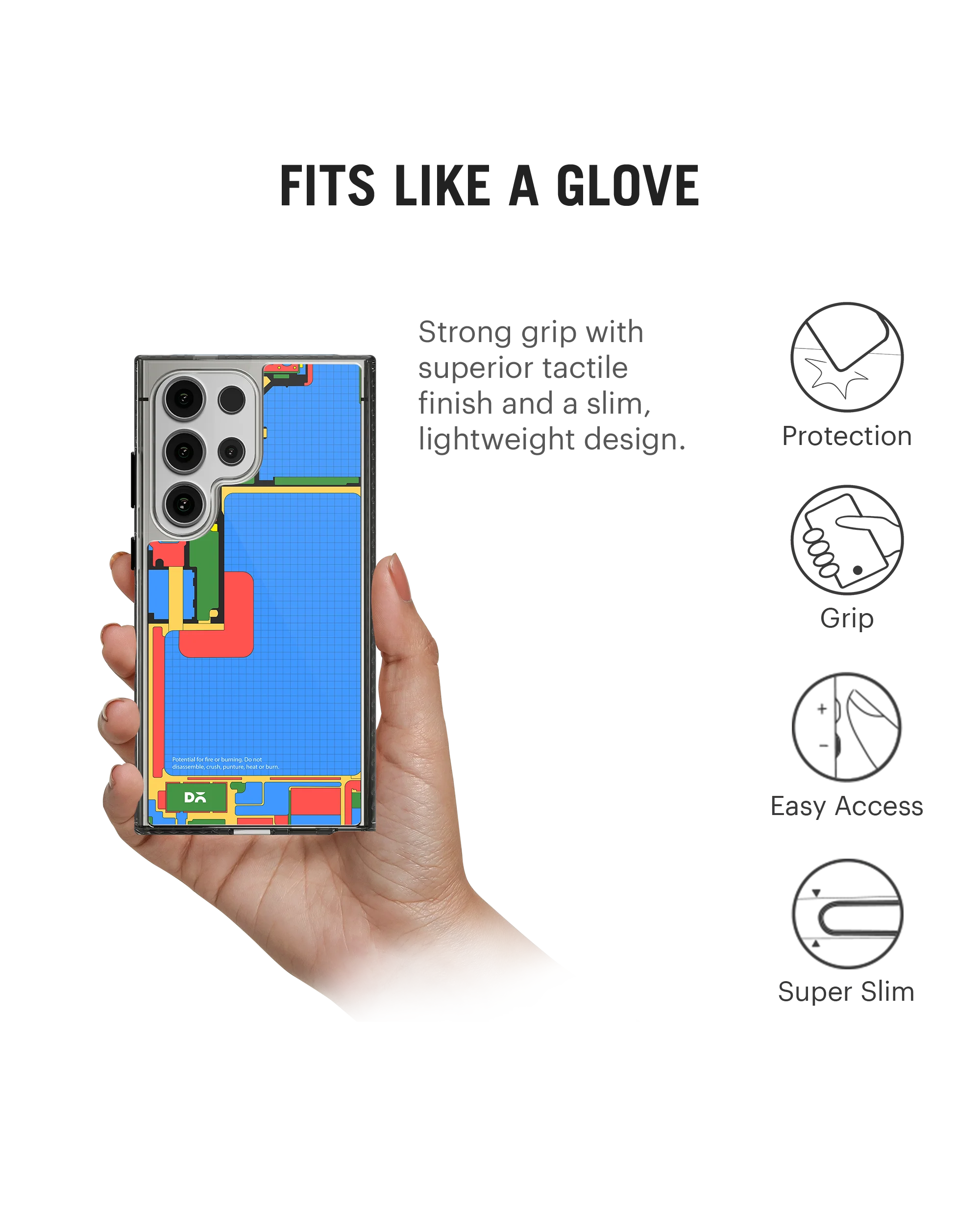 Ai-Phone Stride 2.0 Case Cover For Samsung Galaxy S24 Ultra - Image 5