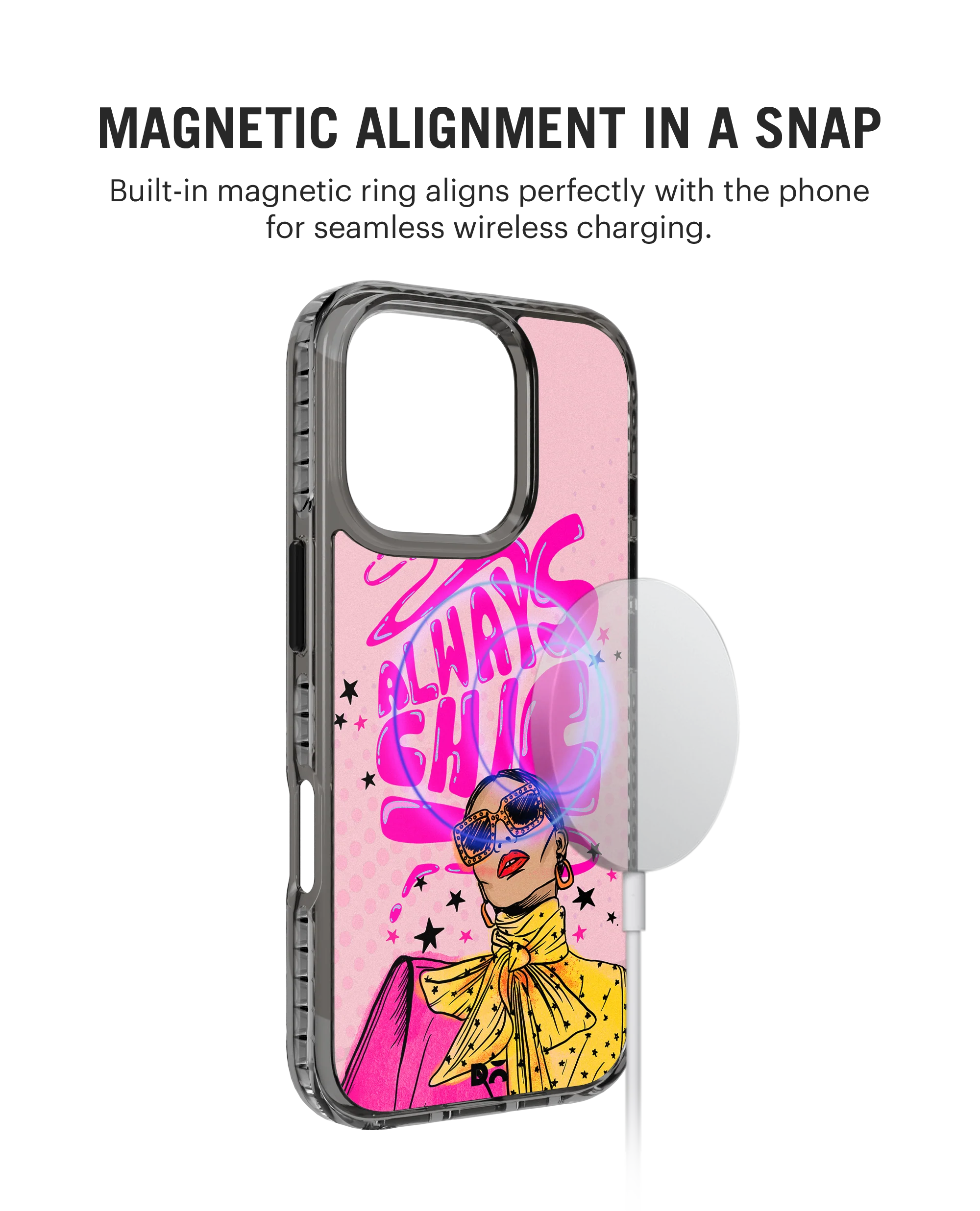 Always Chic Stride 2.0 MagSafe Case Cover For iPhone 16 Pro Max - Image 3