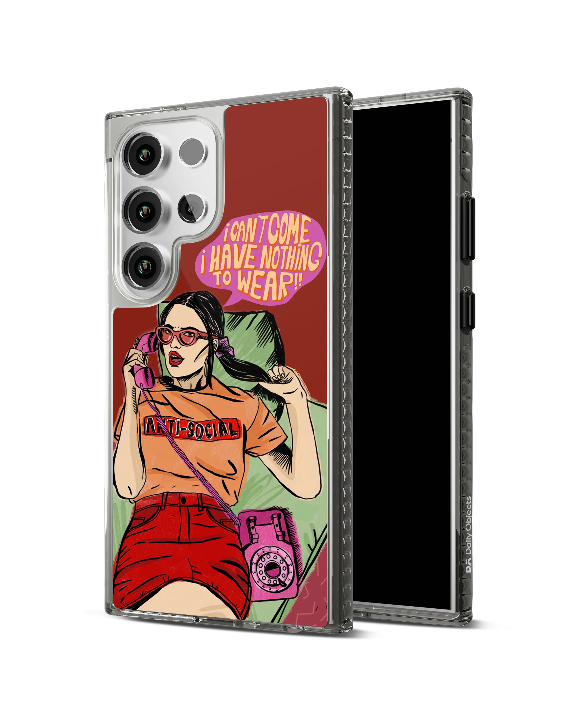 Anti Social Babe Stride 2.0 Case Cover For Samsung Galaxy S24 Ultra - Image 3
