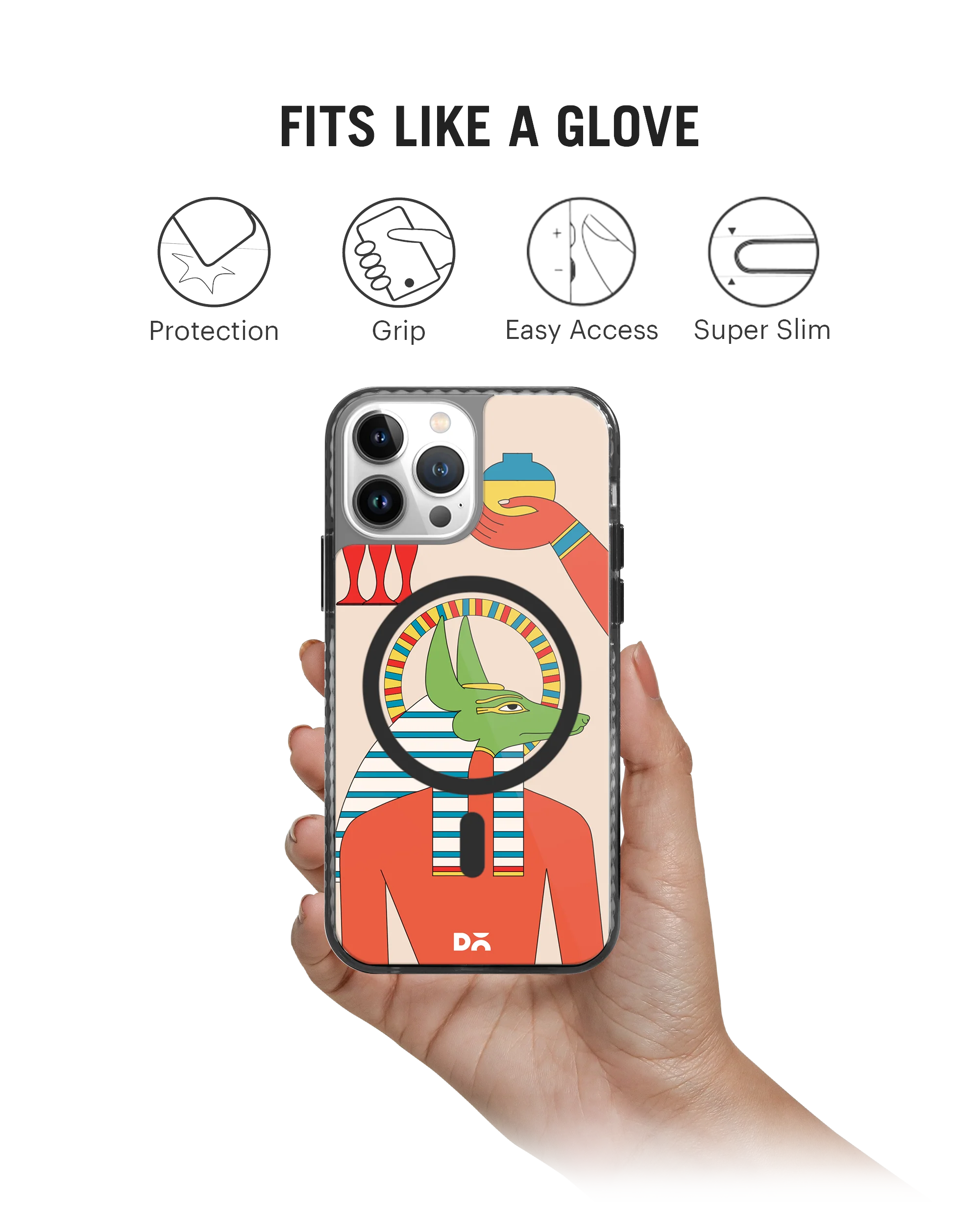 Anubis Stride 2.0 Clear MagSafe Phone Case Cover For iPhone 14 Pro - Image 9