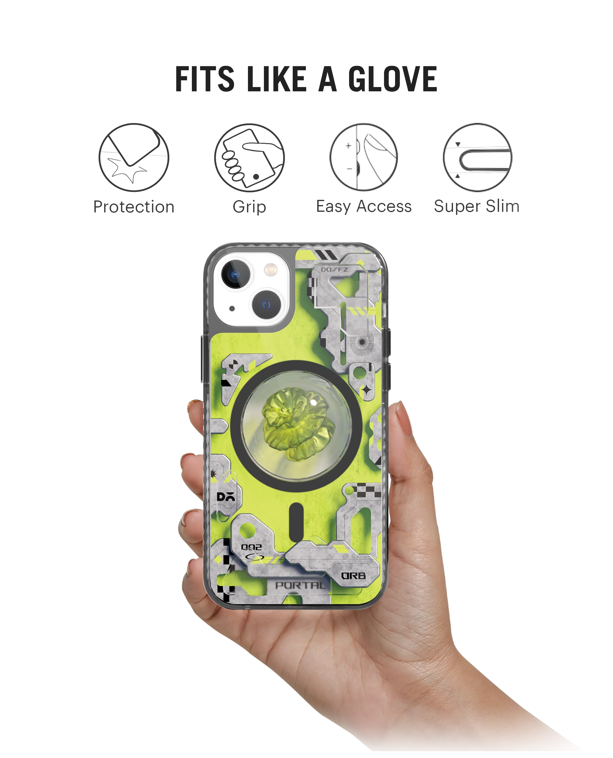 Aurora Stride 2.0 Clear MagSafe Phone Case Cover For iPhone 13 - Image 9