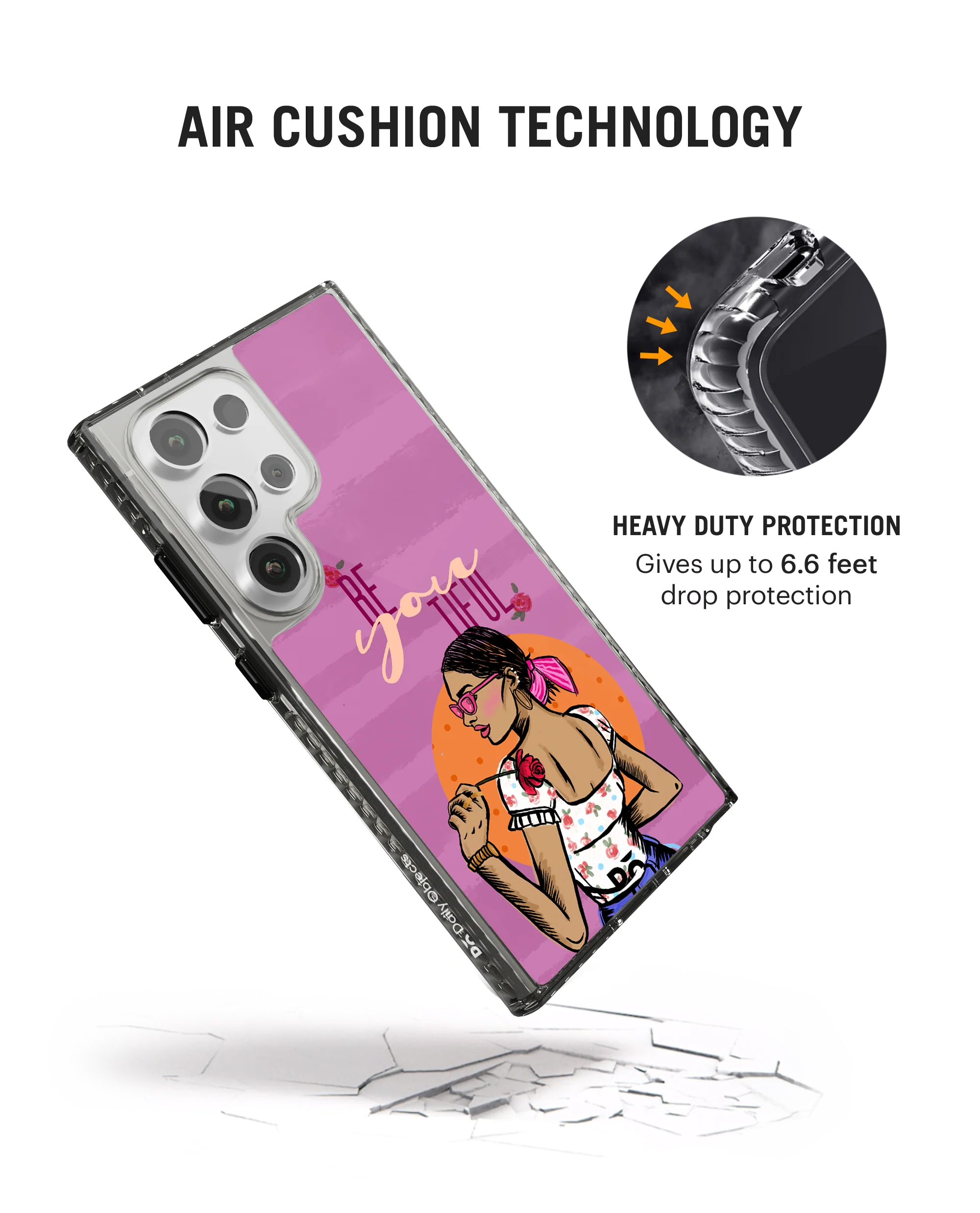 Be You Tiful Stride 2.0 Case Cover For Samsung Galaxy S24 Ultra - Image 2