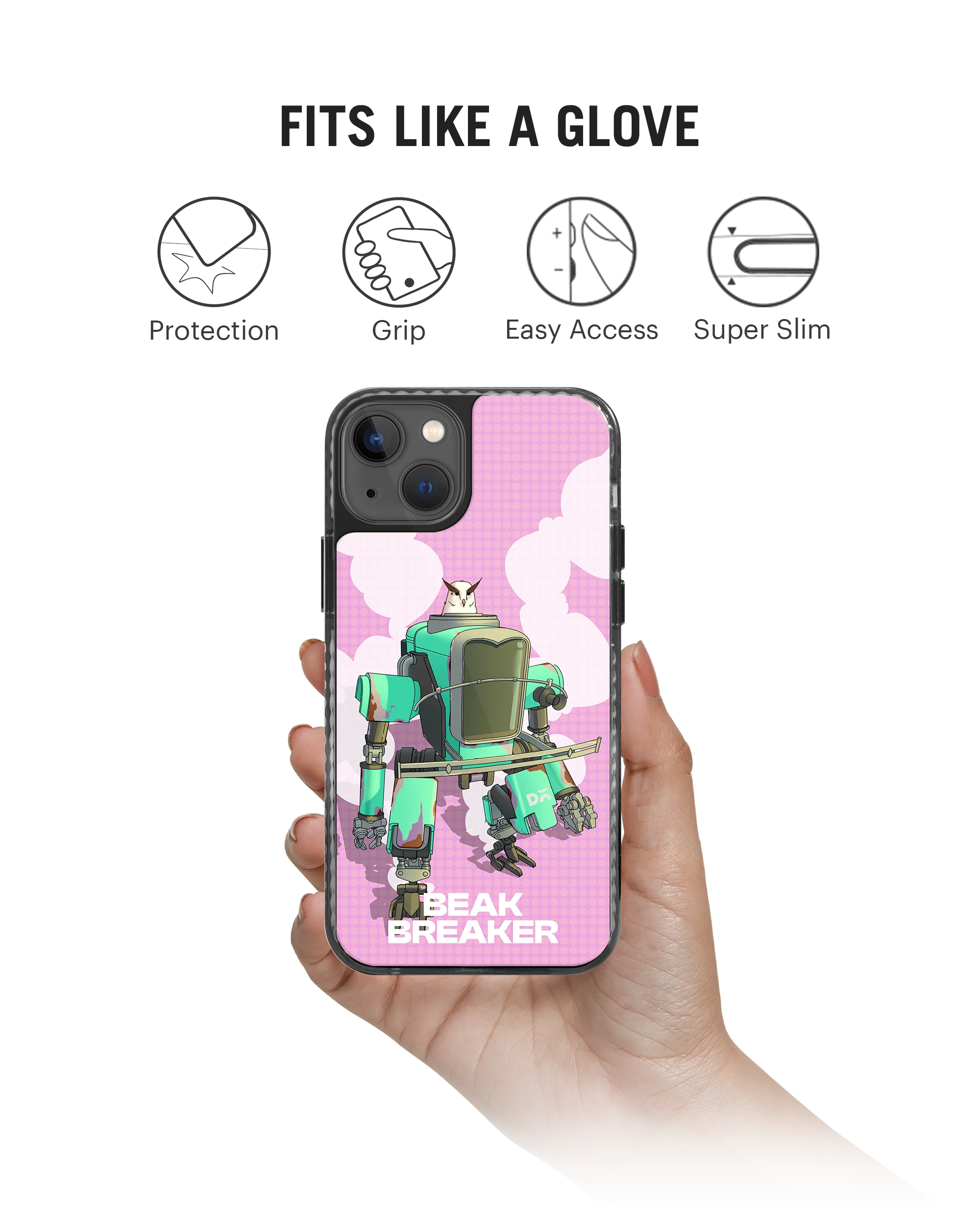 Beak Breaker Stride 2.0 Case Cover For iPhone 15 - Image 2