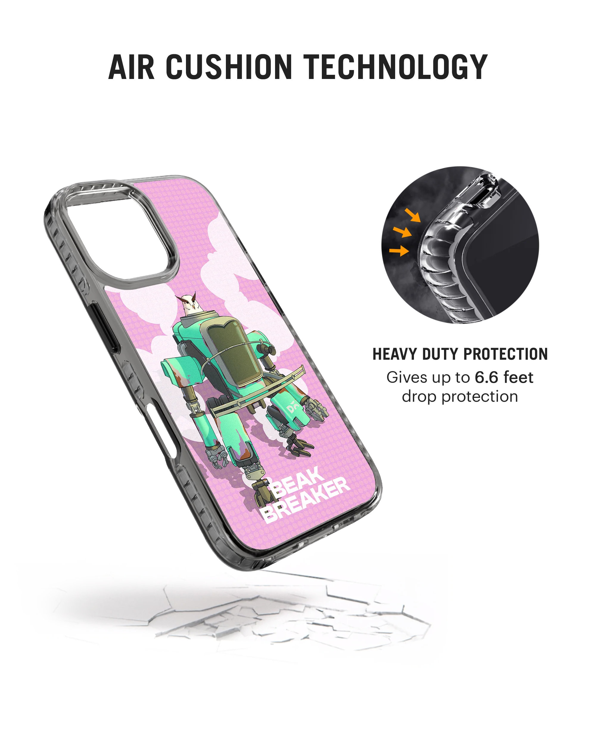 Beak Breaker Stride 2.0 MagSafe Case Cover For iPhone 16 - Image 7