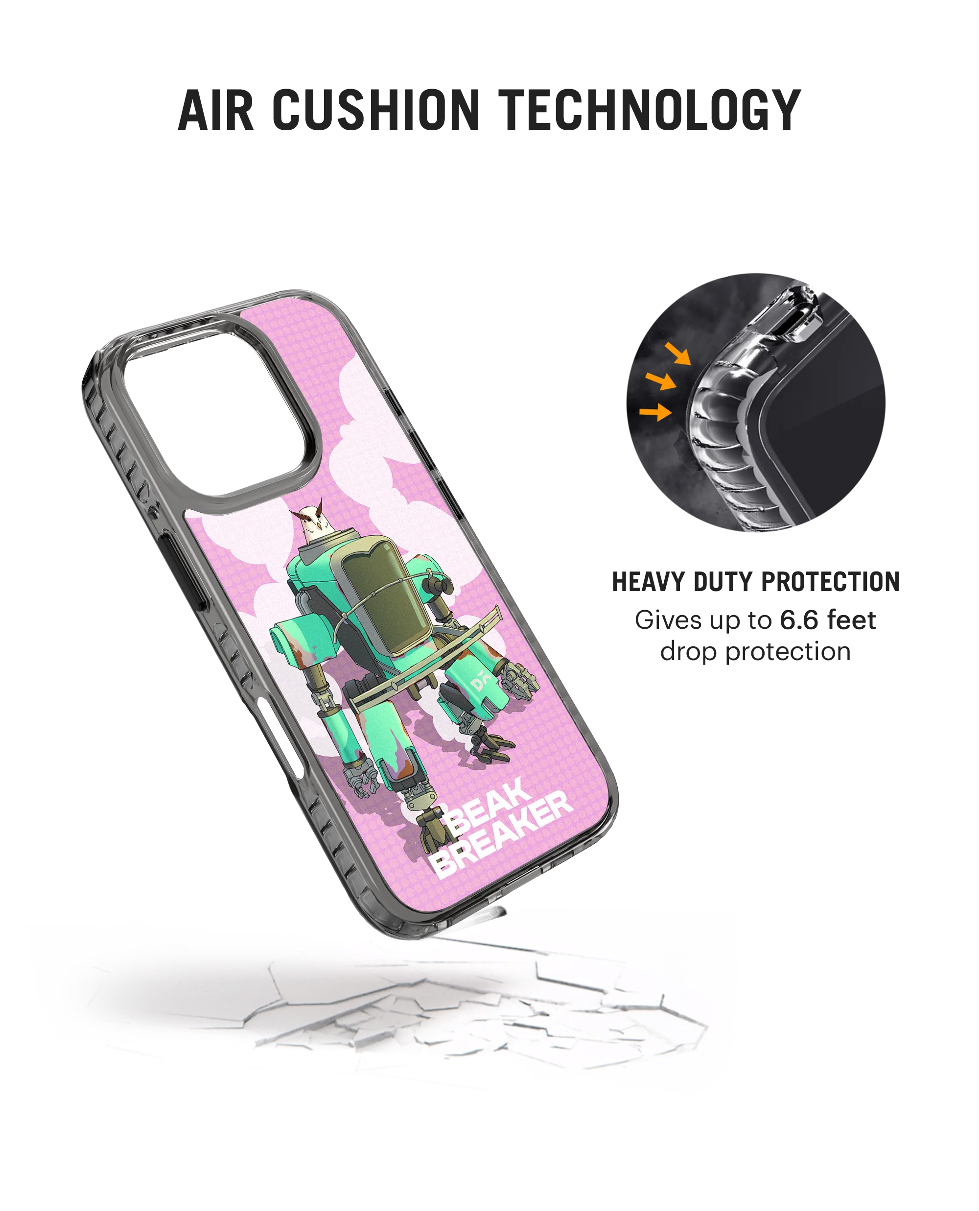 Beak Breaker Stride 2.0 MagSafe Case Cover For iPhone 16 Pro Max - Image 7