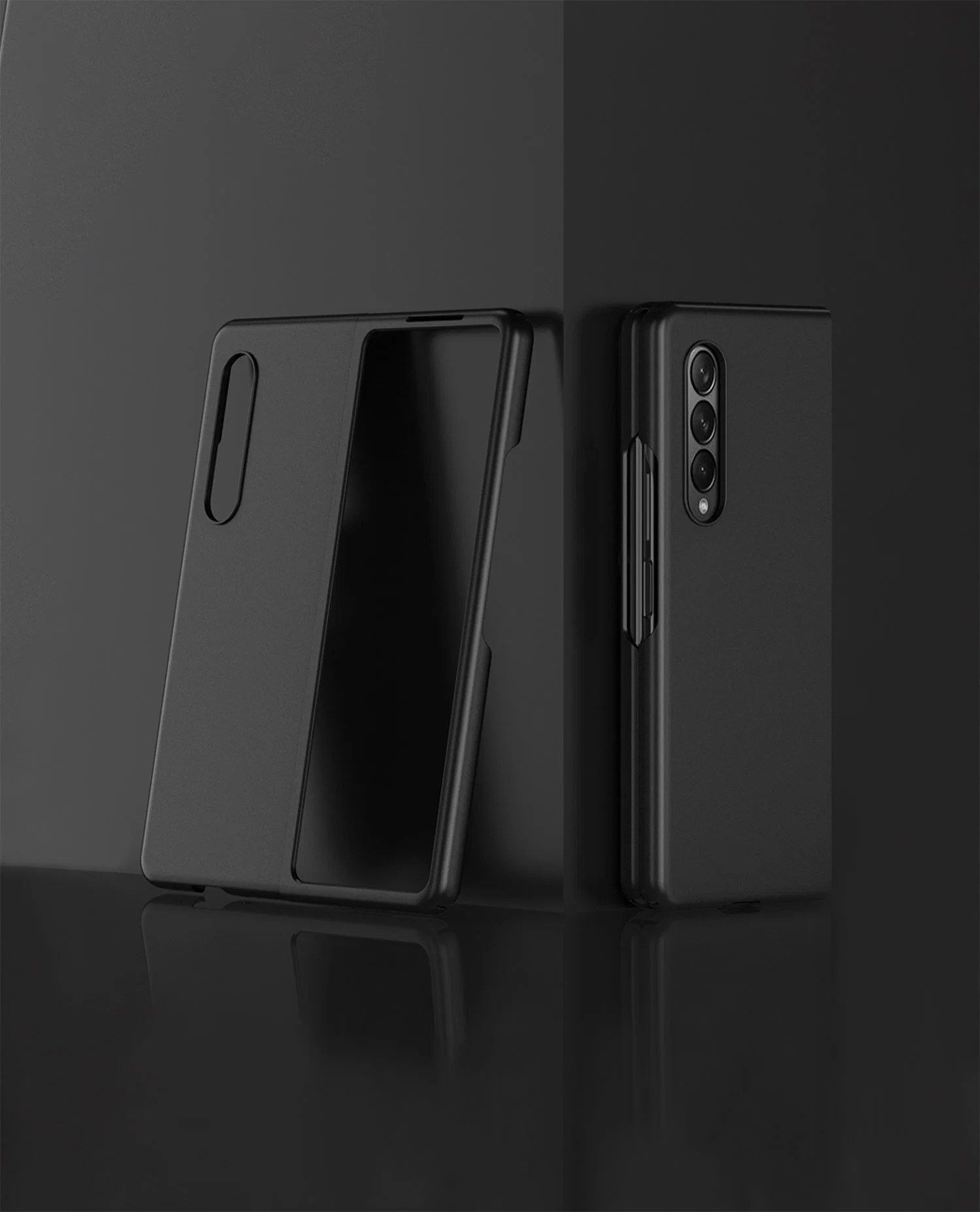 Black Air Skin Slim Case For Samsung Galaxy Z Fold 4 - Image 11