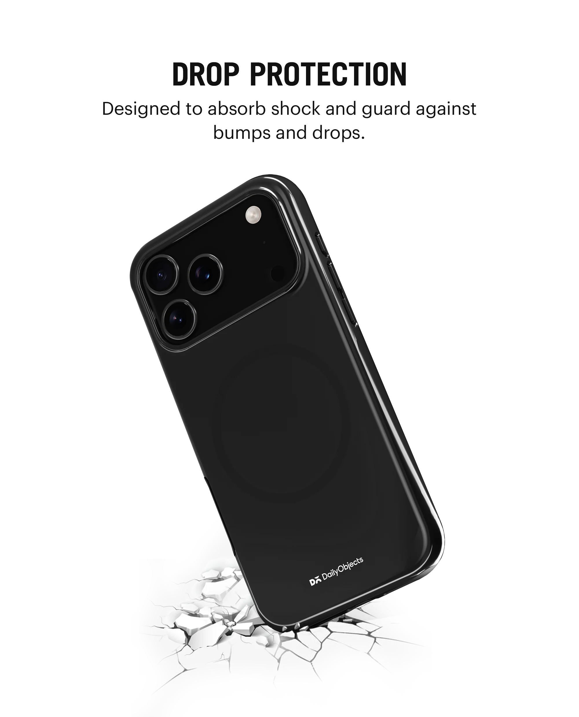 Black Enamel Bumper MagSafe iPhone 17 Pro Max Case - Image 8
