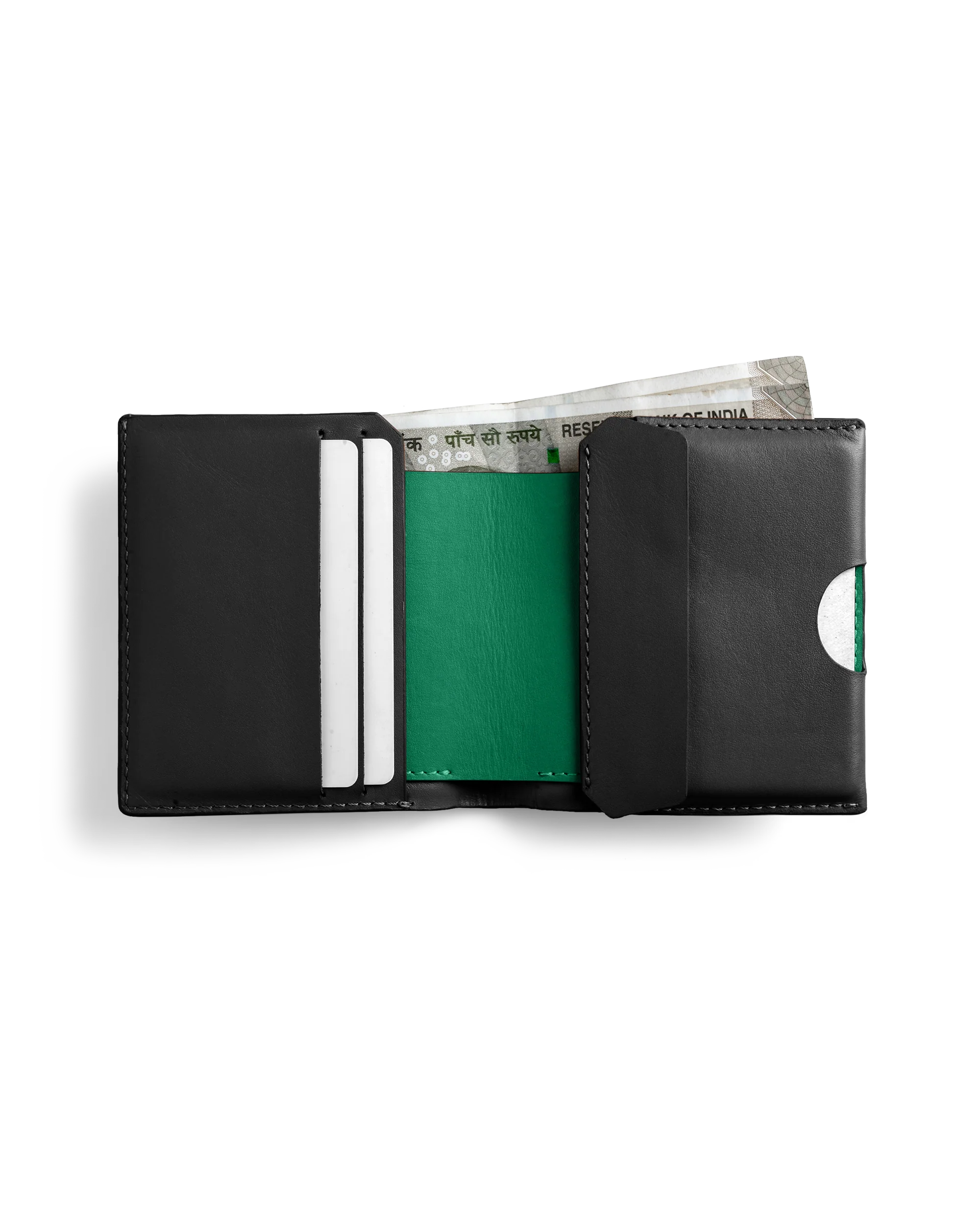 Black Even Bi-Fold Wallet - Image 7