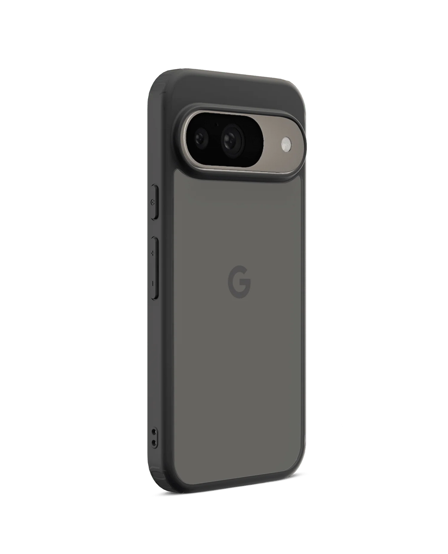 Black Frosted Clear Case Cover For Google Pixel 9 - Image 3