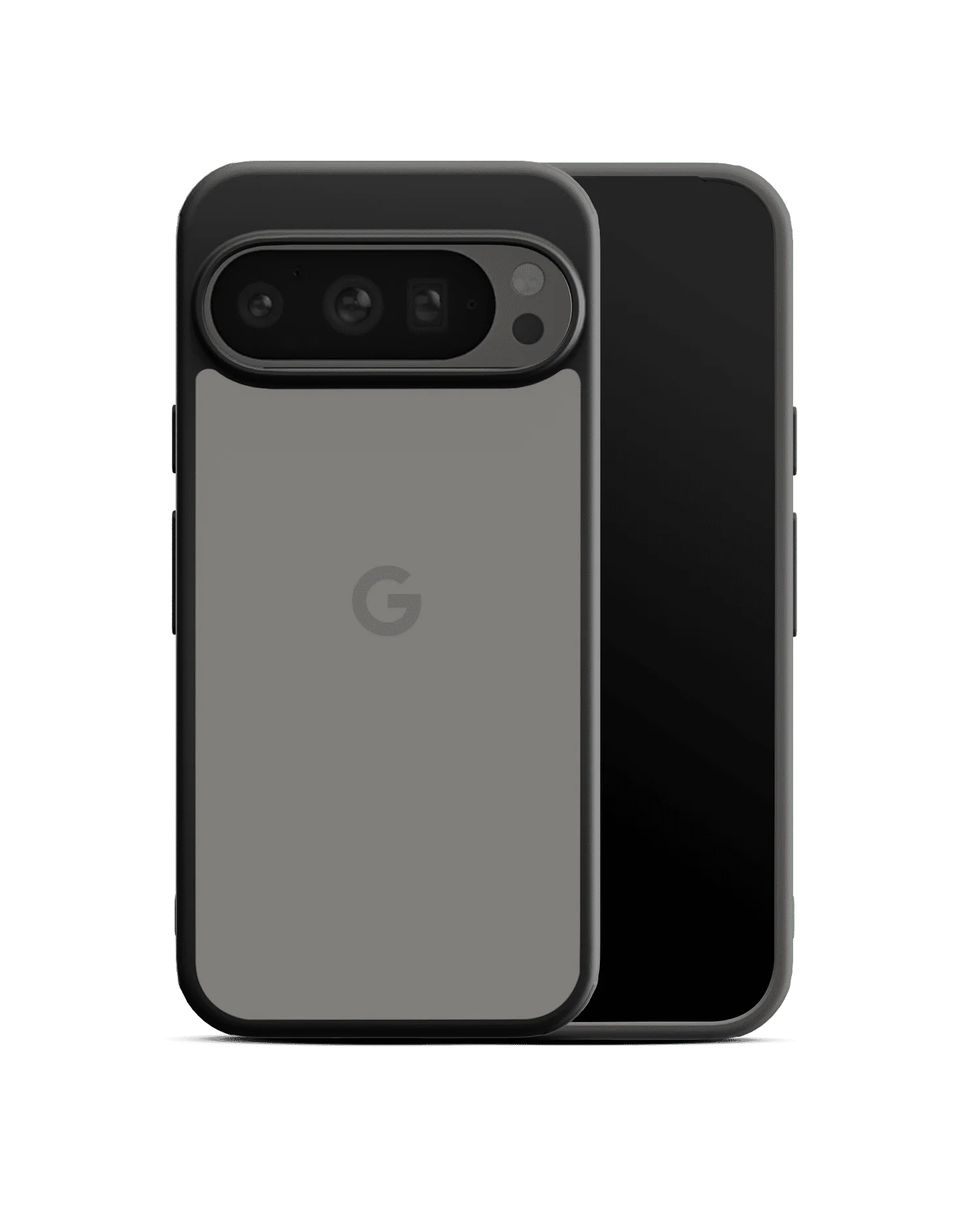 Black Frosted Clear Case Cover For Google Pixel 9 Pro XL - Image 5