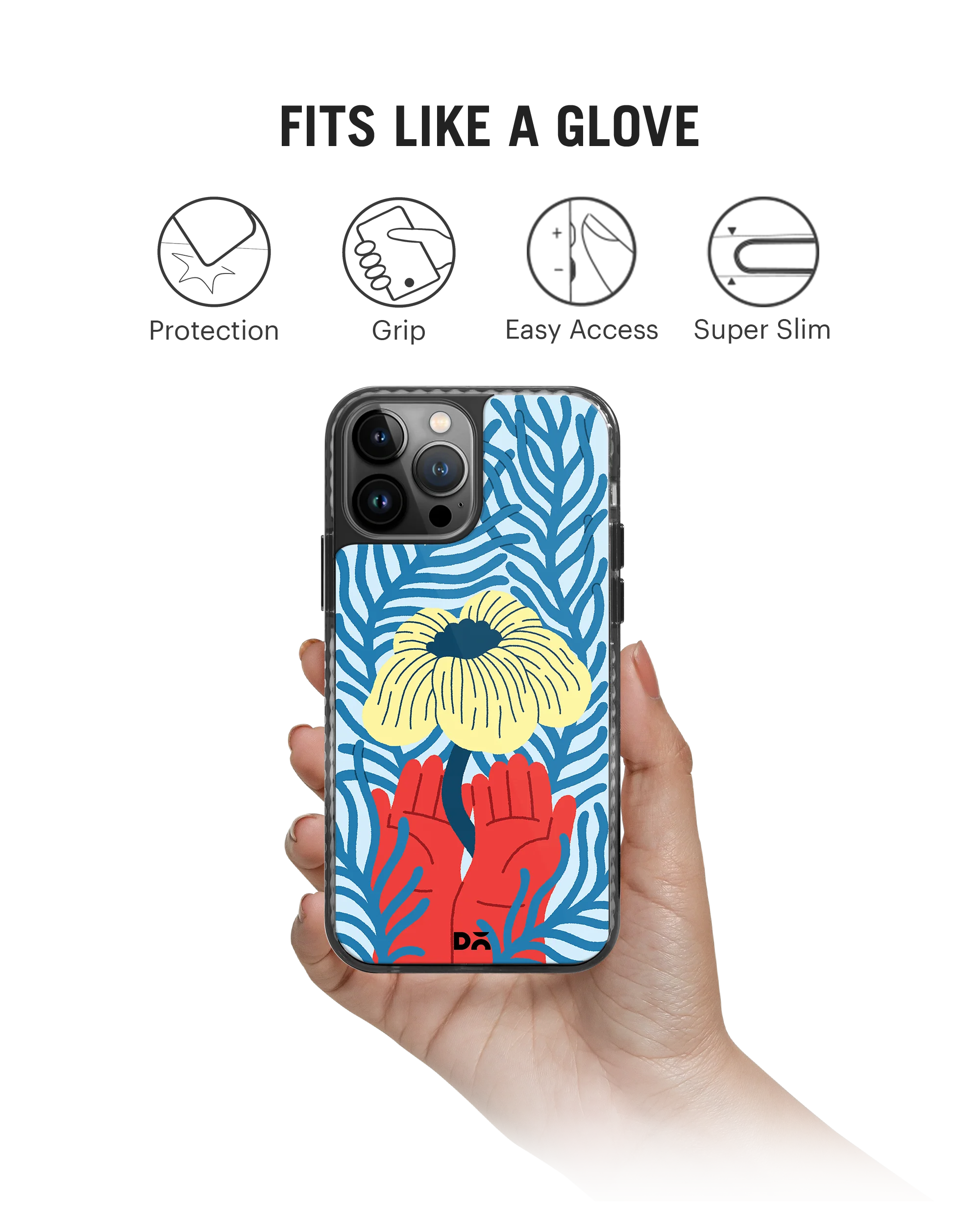 Bloom Bliss Stride 2.0 Phone Case Cover For iPhone 14 Pro - Image 2