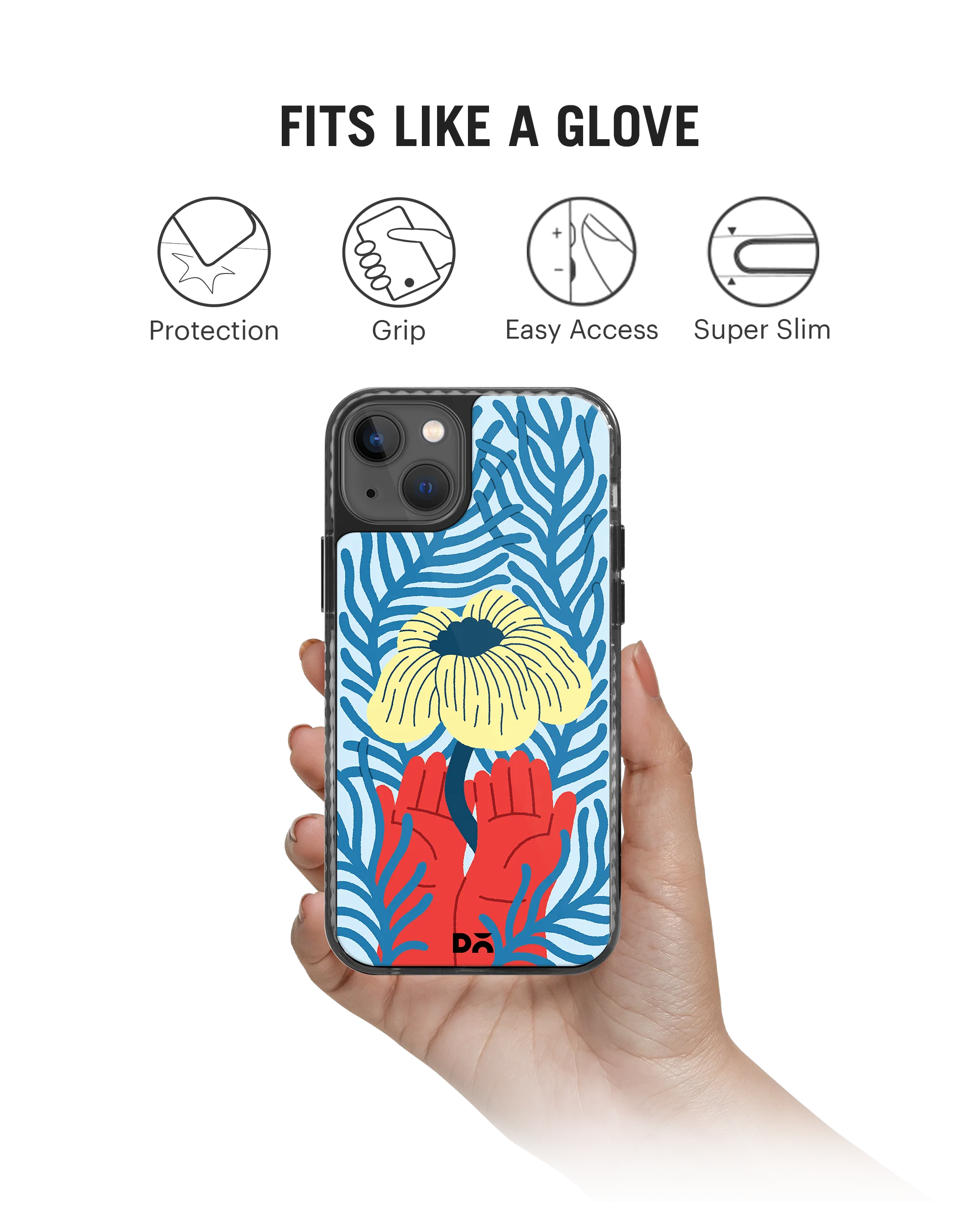 Bloom Bliss Stride 2.0 Phone Case Cover For iPhone 15 Plus - Image 2