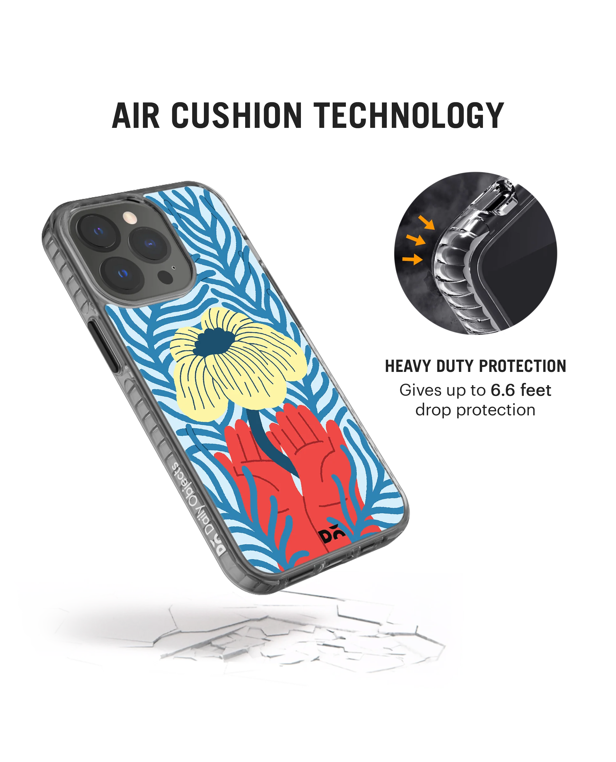 Bloom Bliss Stride 2.0 Phone Case Cover For iPhone 15 Pro Max - Image 5