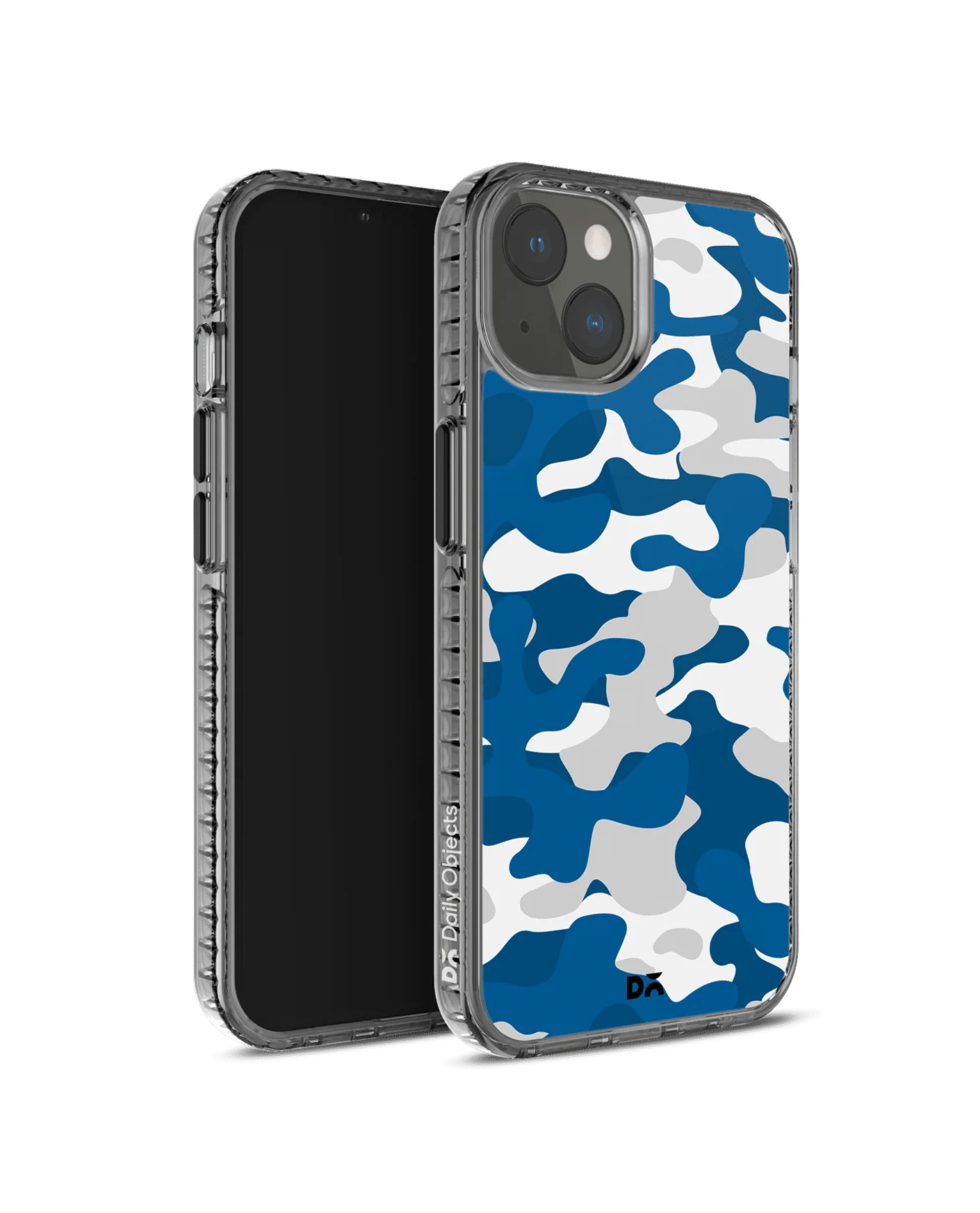 Camouflage Blue Stride 2.0 Case Cover For iPhone 13 - Image 3