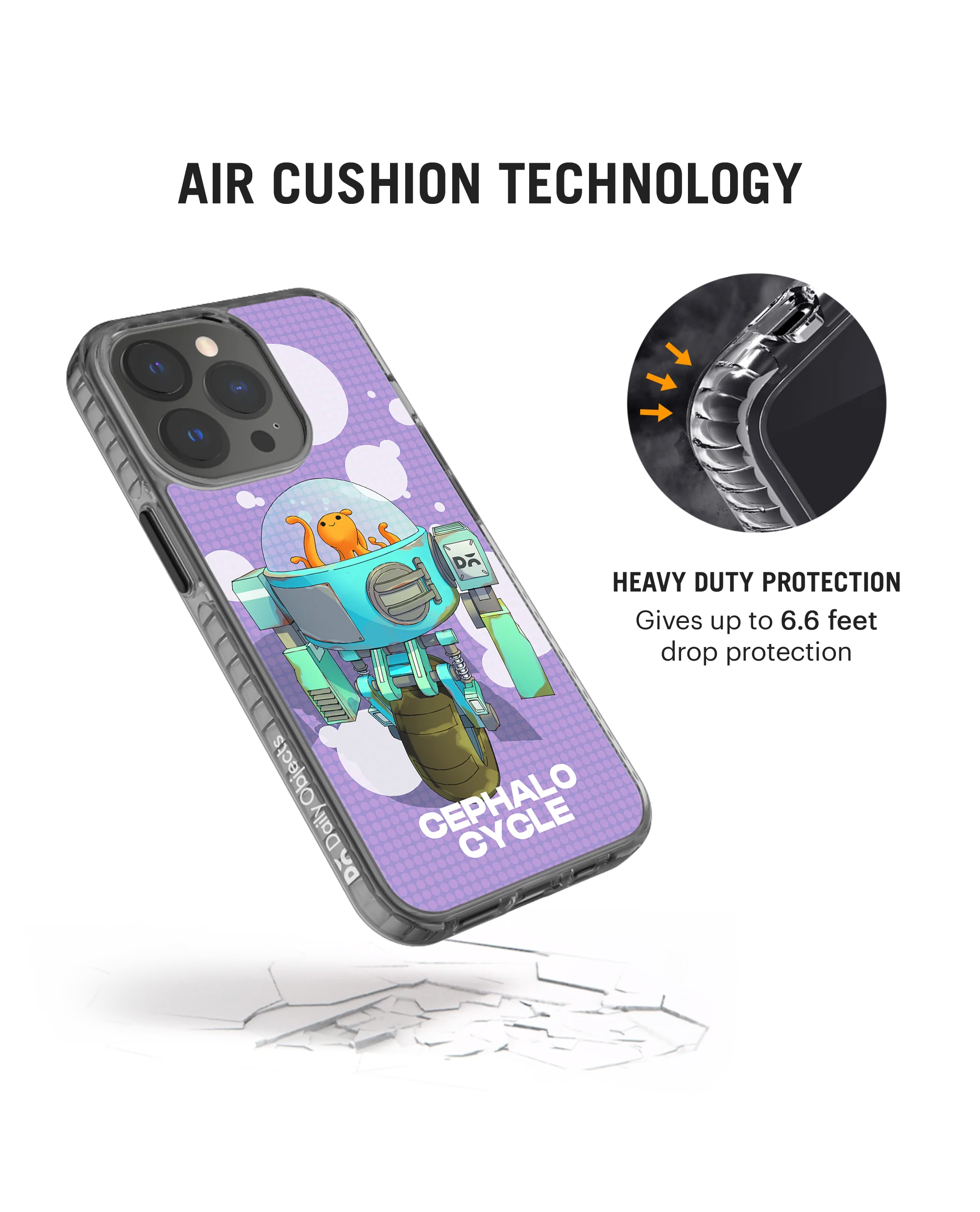 Cephalo Cycle Stride 2.0 Case Cover For iPhone 15 Pro - Image 5