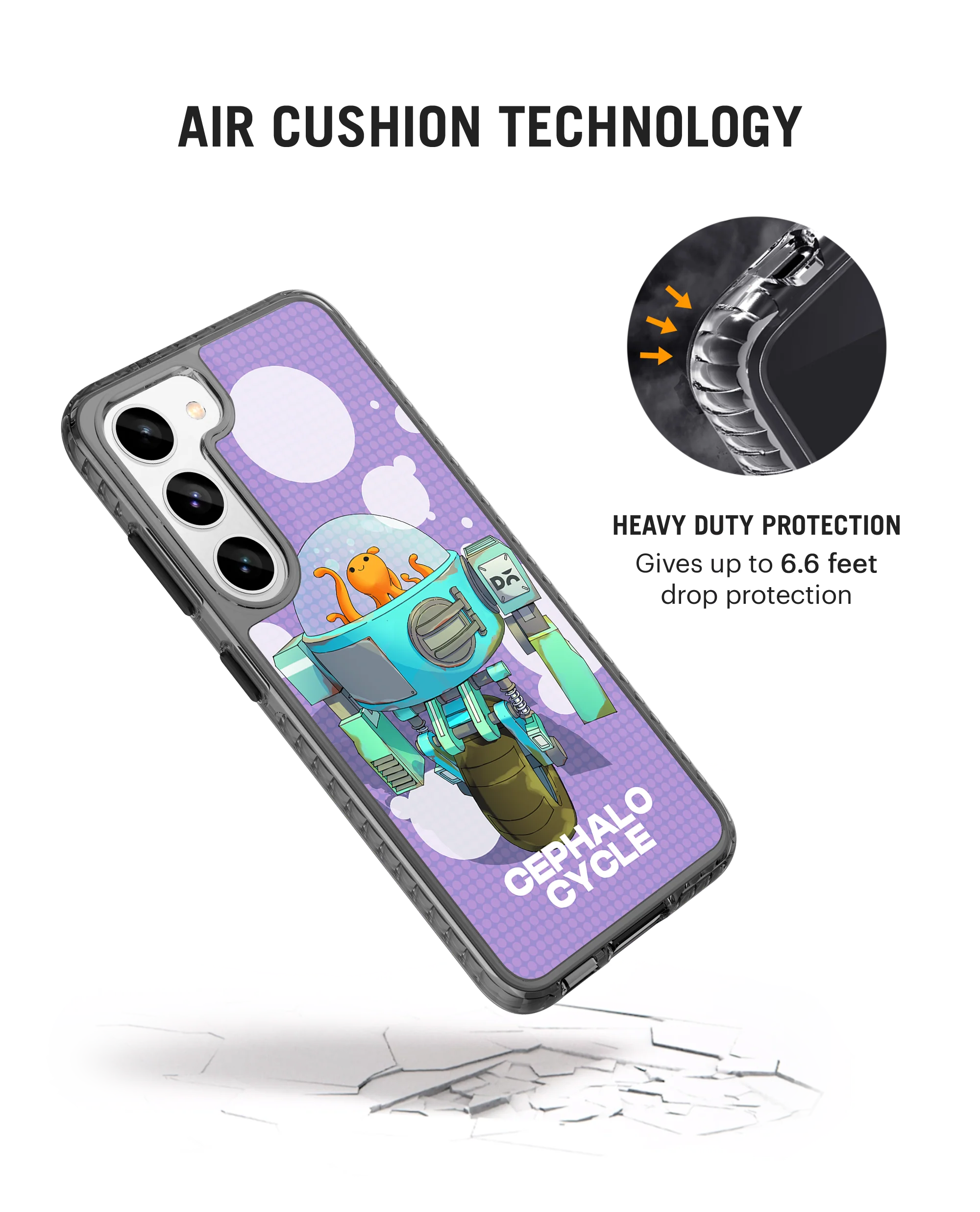 Cephalo Cycle Stride 2.0 Case Cover For Samsung Galaxy S23 - Image 2