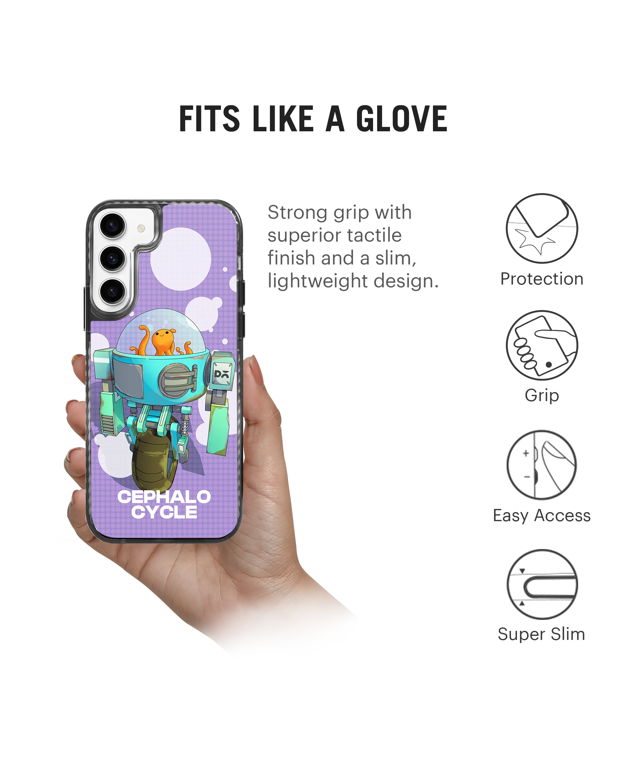 Cephalo Cycle Stride 2.0 Case Cover For Samsung Galaxy S23 Plus - Image 5