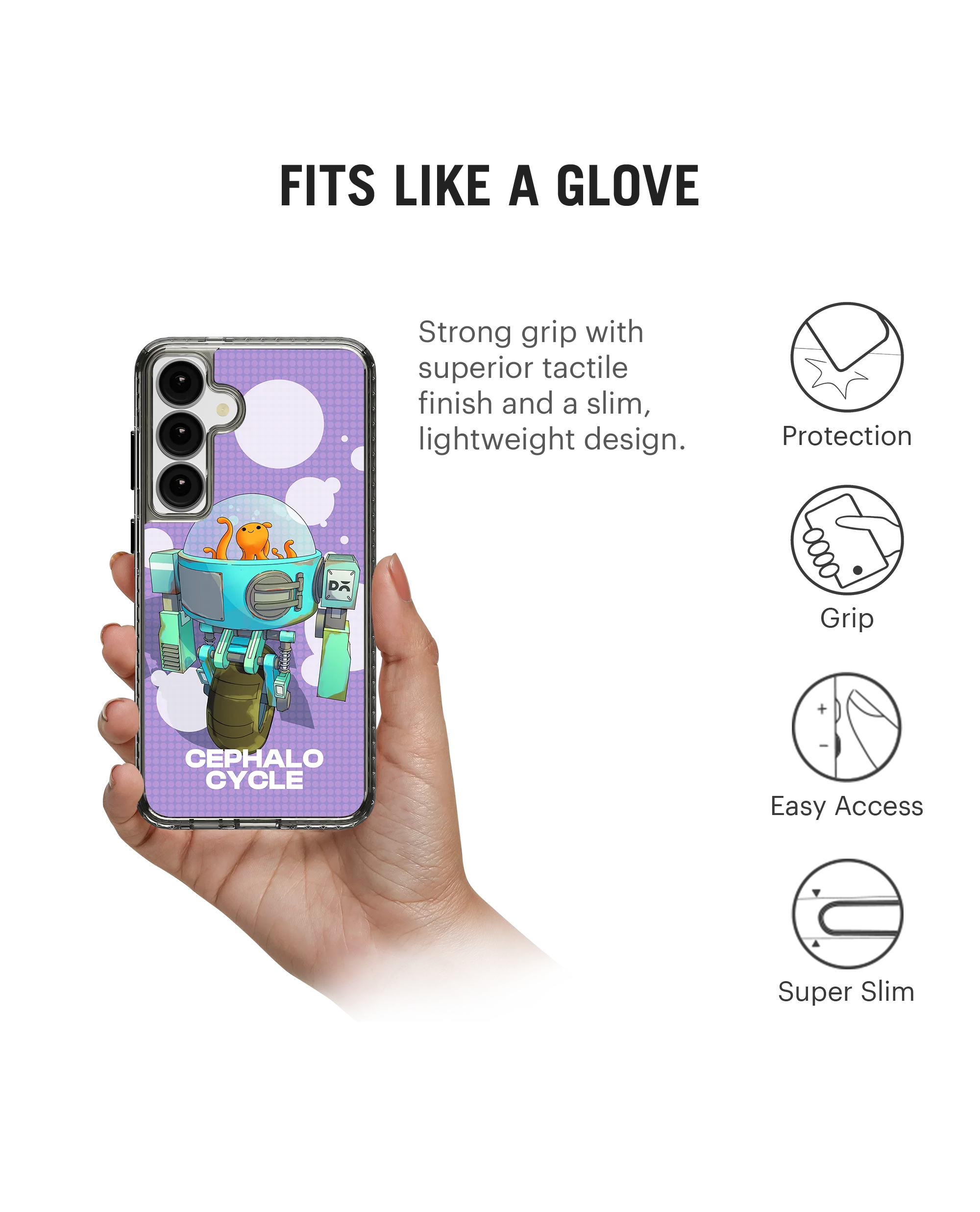 Cephalo Cycle Stride 2.0 Case Cover For Samsung Galaxy S24 Plus - Image 5