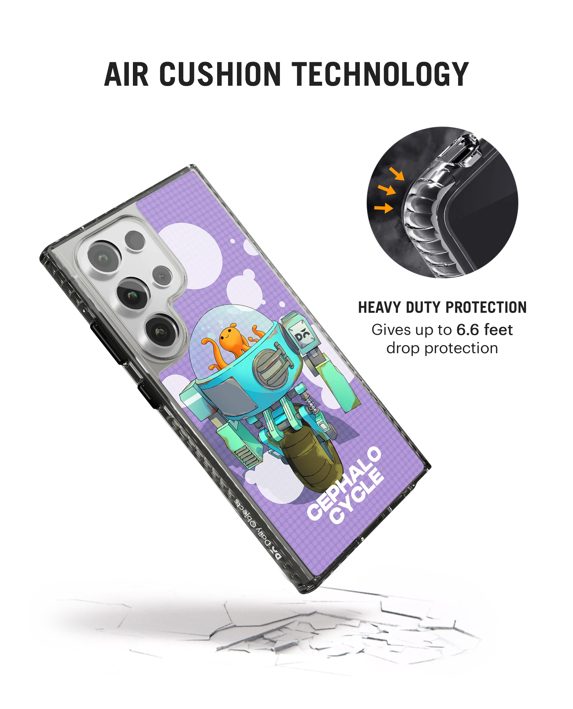 Cephalo Cycle Stride 2.0 Case Cover For Samsung Galaxy S24 Ultra - Image 2