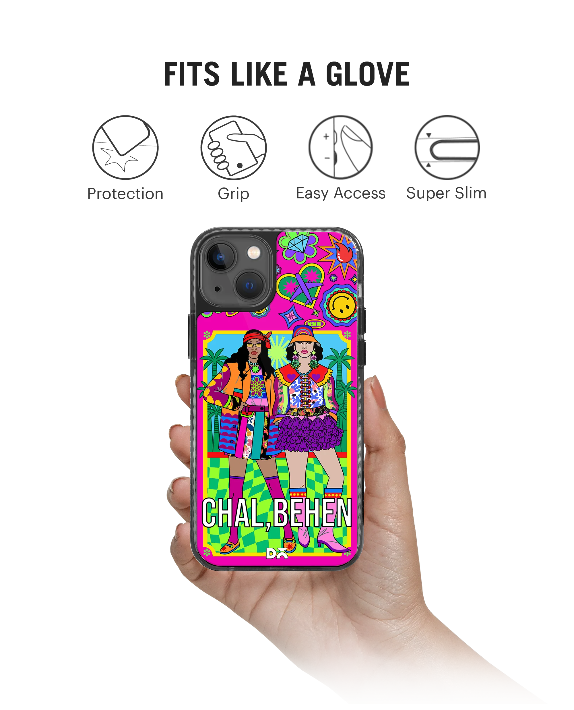 Chal Behen Stride 2.0 Case Cover For iPhone 13 - Image 2