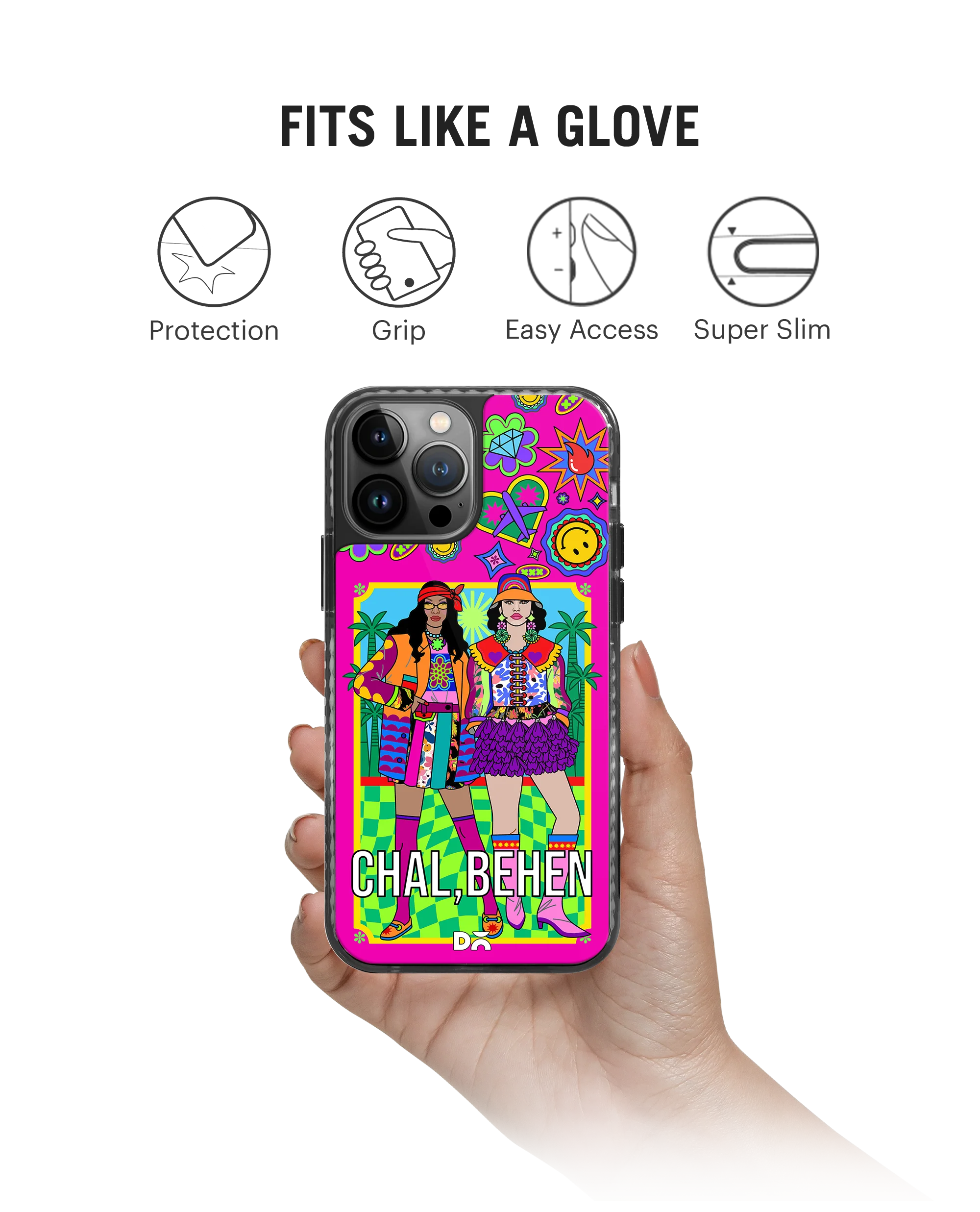 Chal Behen Stride 2.0 Case Cover For iPhone 13 Pro Max - Image 2
