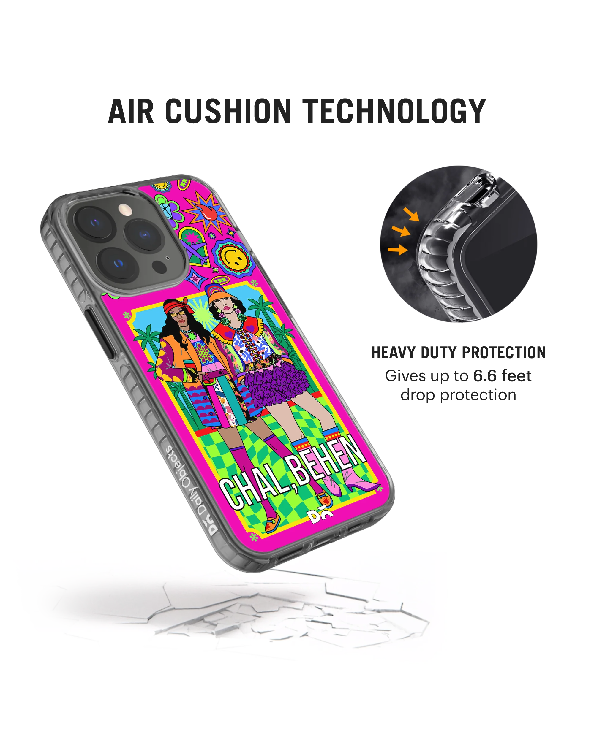 Chal Behen Stride 2.0 Case Cover For iPhone 14 Pro Max - Image 5