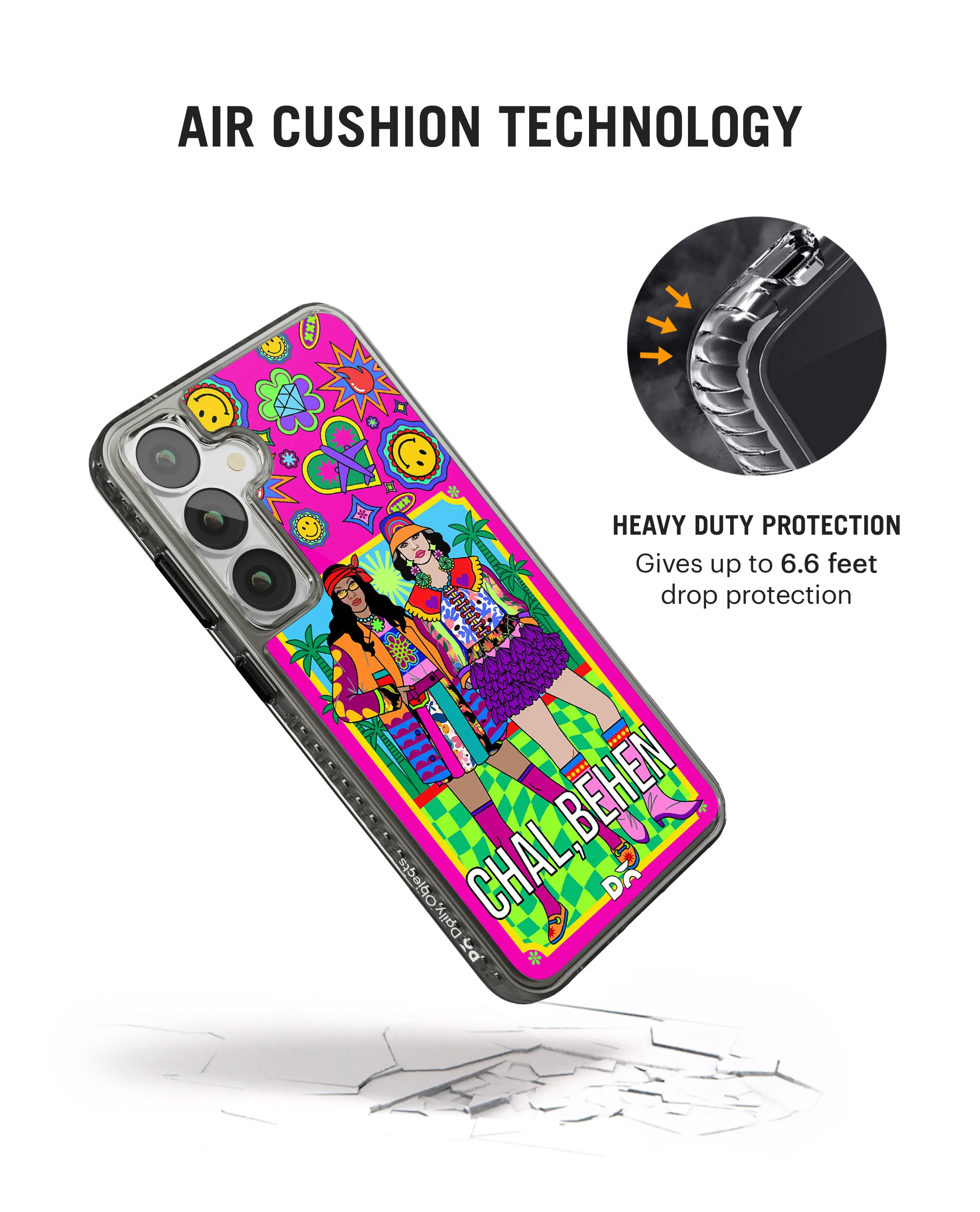 Chal Behen Stride 2.0 Case Cover For Samsung Galaxy S24 Plus - Image 2