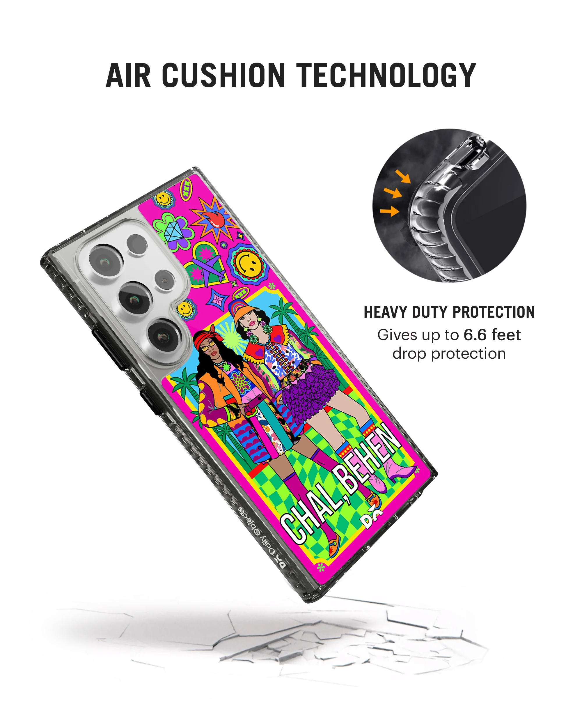 Chal Behen Stride 2.0 Case Cover For Samsung Galaxy S24 Ultra - Image 2
