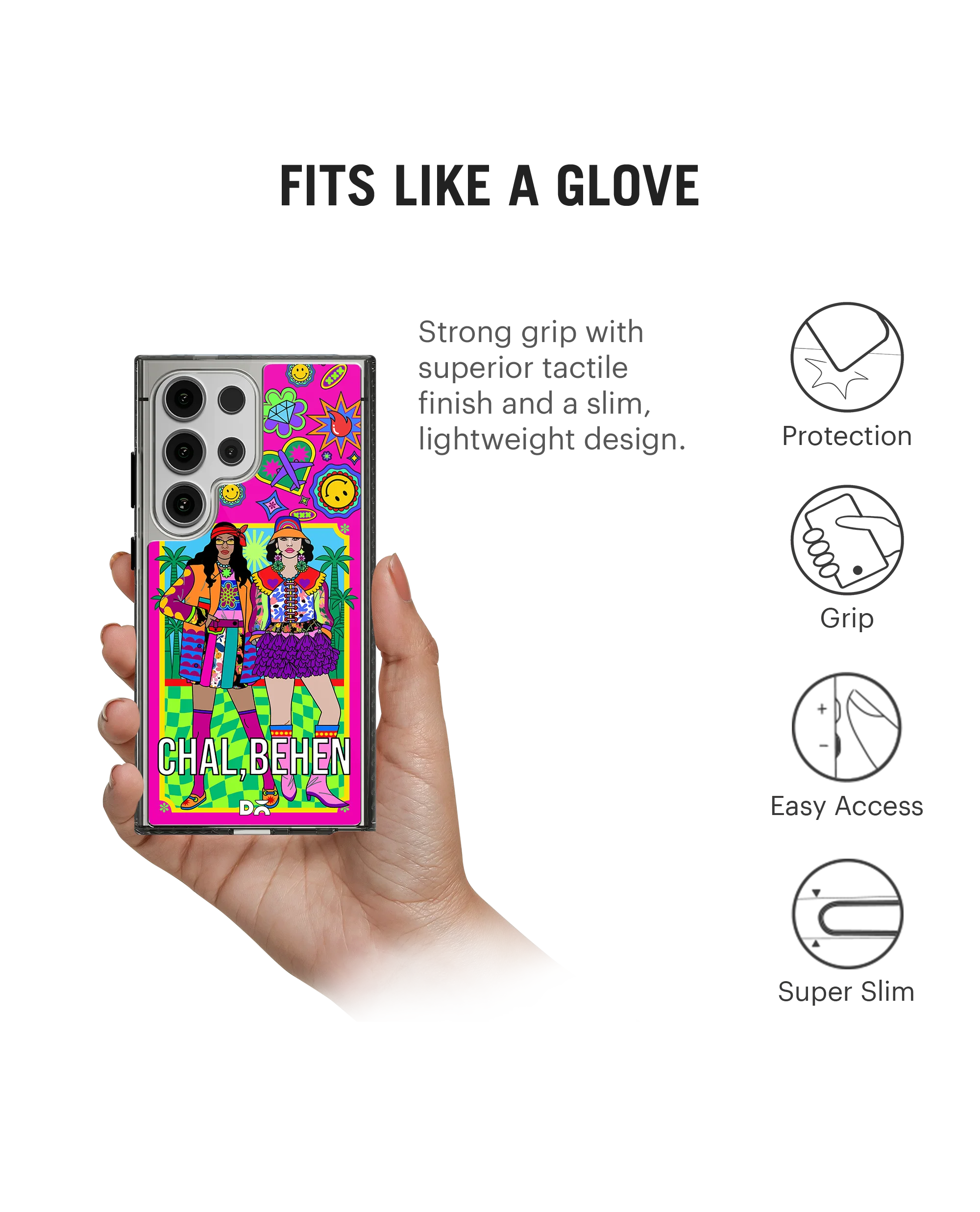 Chal Behen Stride 2.0 Case Cover For Samsung Galaxy S24 Ultra - Image 5