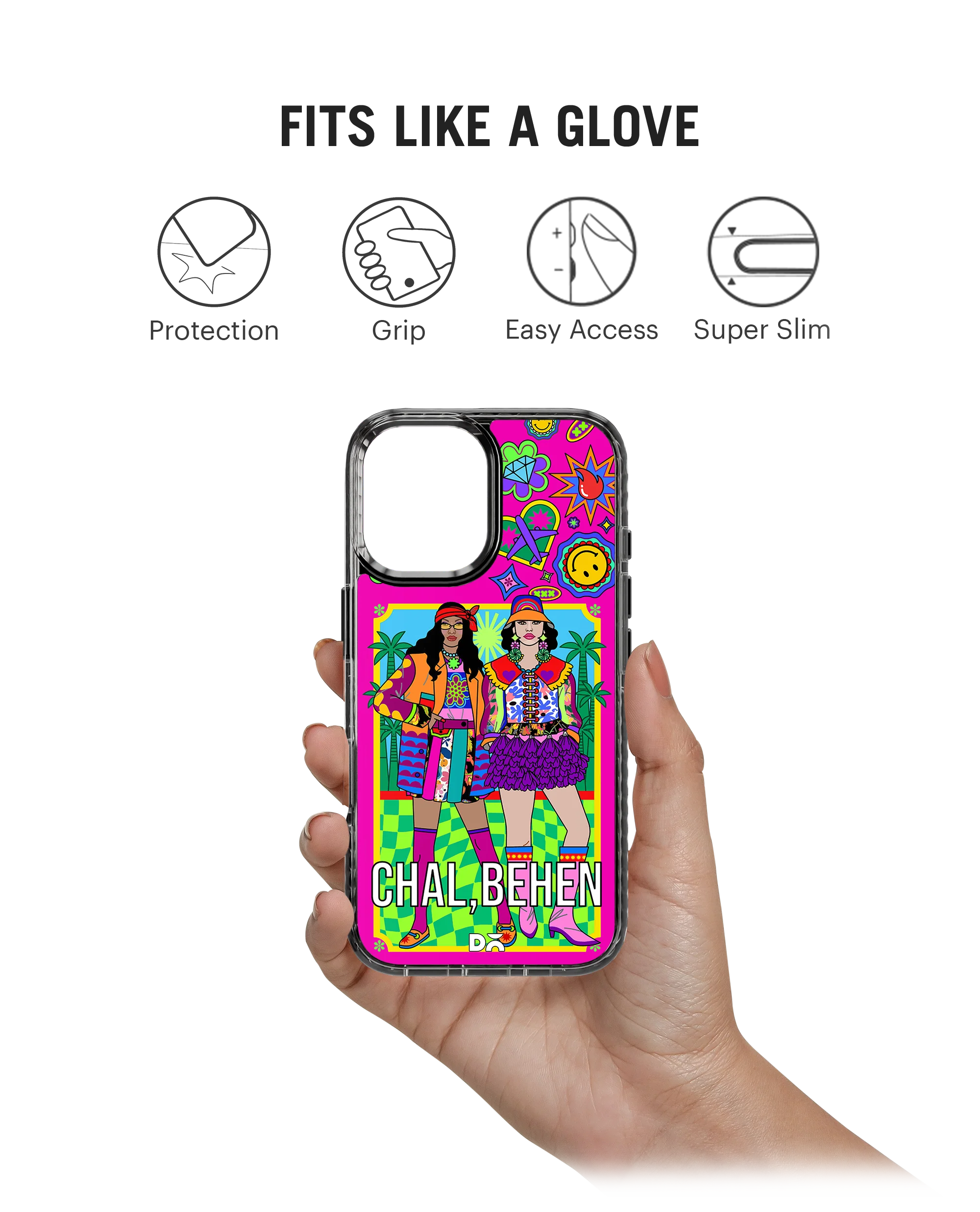 Chal Behen Stride 2.0 MagSafe Case Cover For iPhone 16 Plus - Image 2