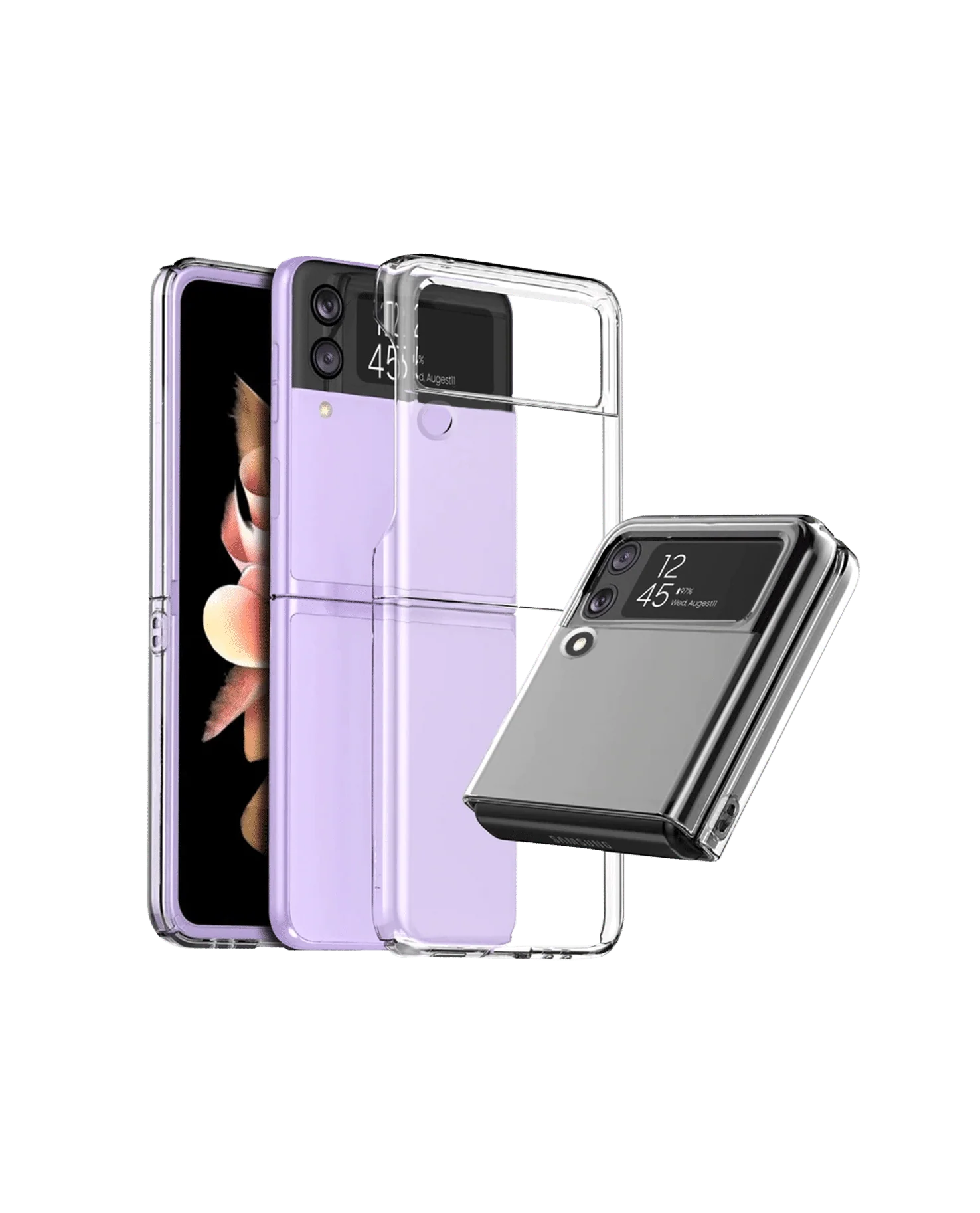 Clear Case For Samsung Galaxy Z Flip 3 - Image 3