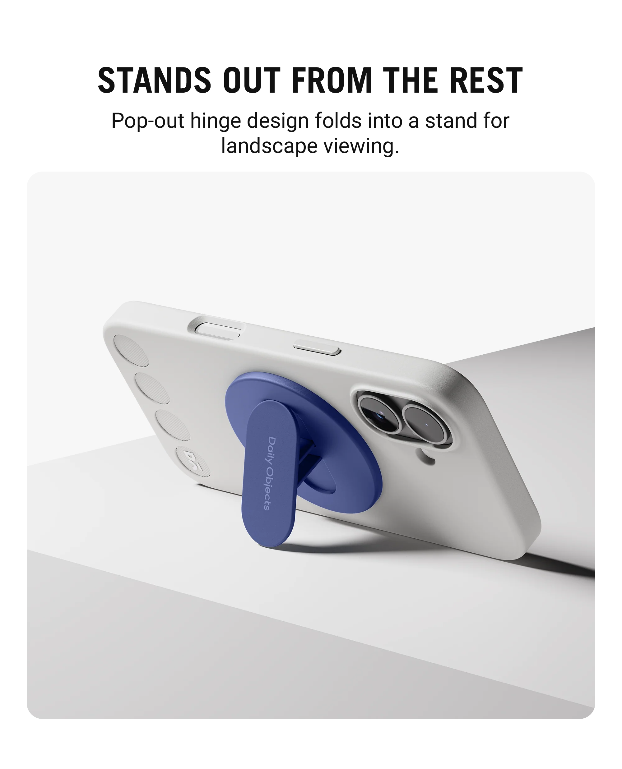 Cobalt Stack Phone Grip & Stand - Image 11