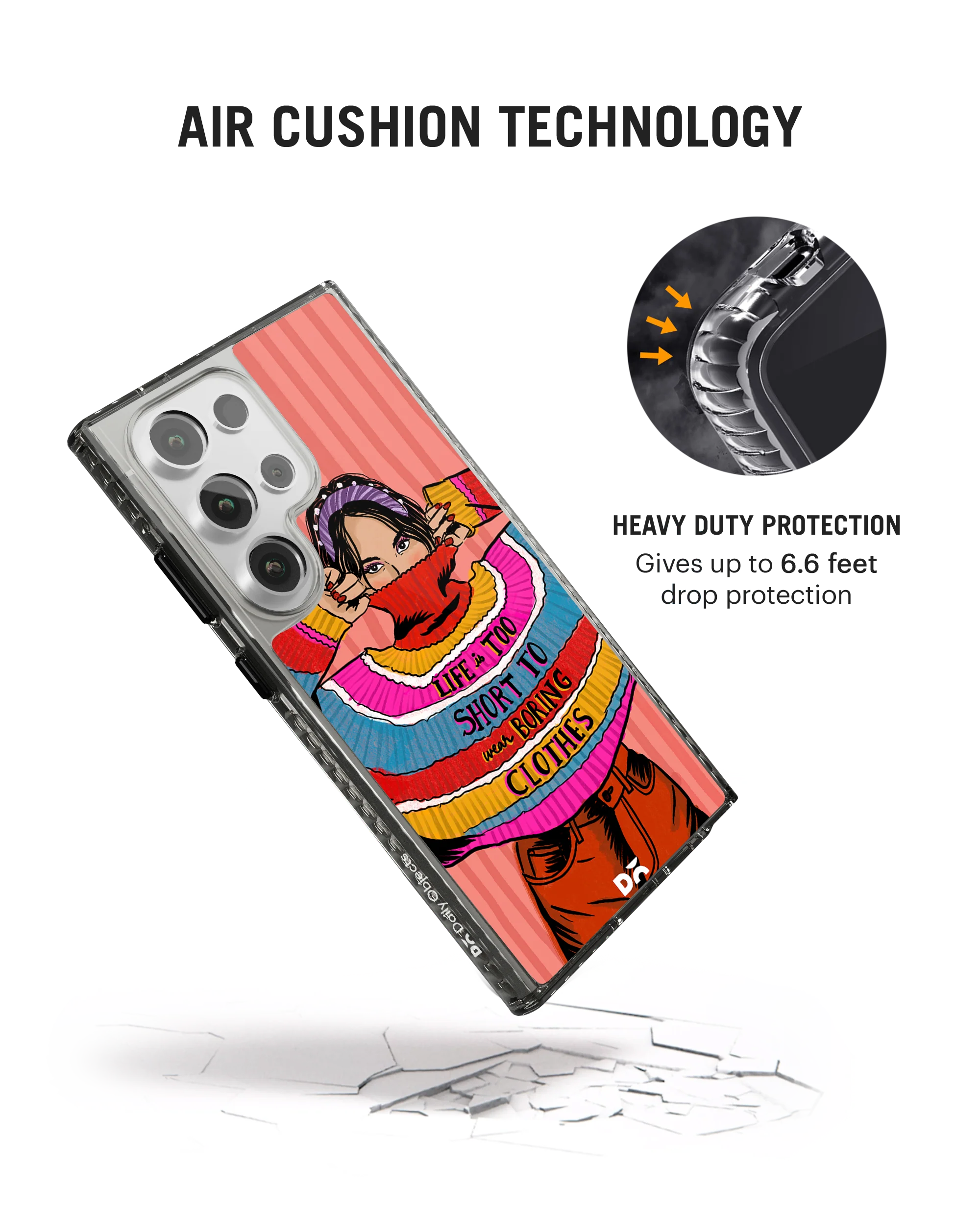 Colourblock Jumper Stride 2.0 Case Cover For Samsung Galaxy S24 Ultra - Image 2