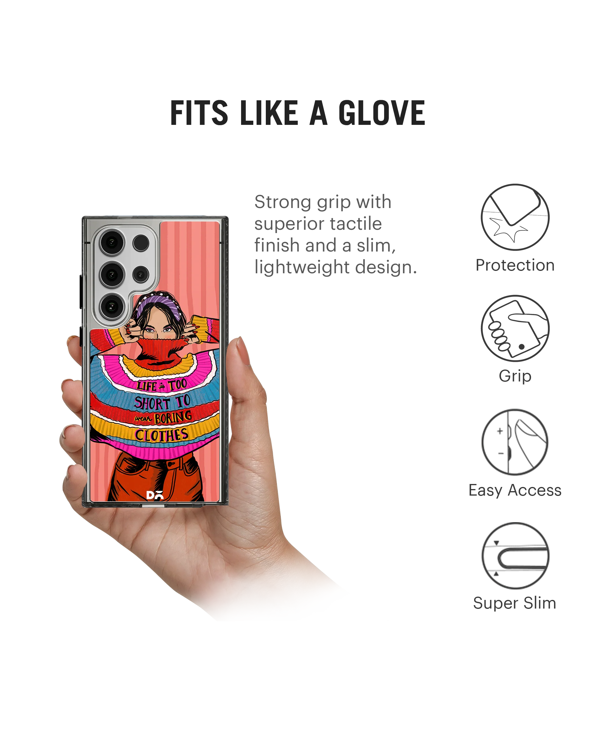 Colourblock Jumper Stride 2.0 Case Cover For Samsung Galaxy S24 Ultra - Image 5