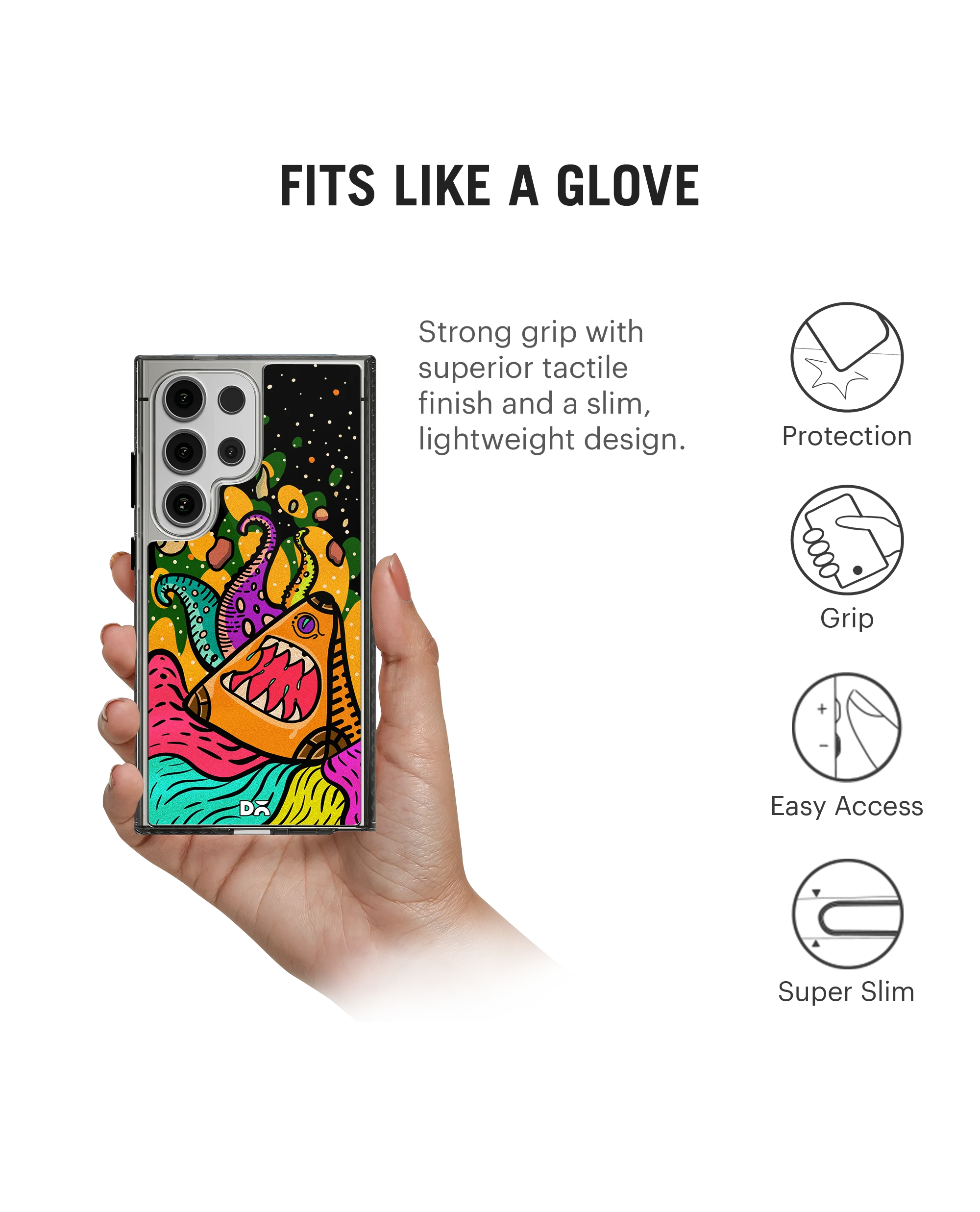 Cosmic Conspiracy Stride 2.0 Case Cover For Samsung Galaxy S24 Ultra - Image 5