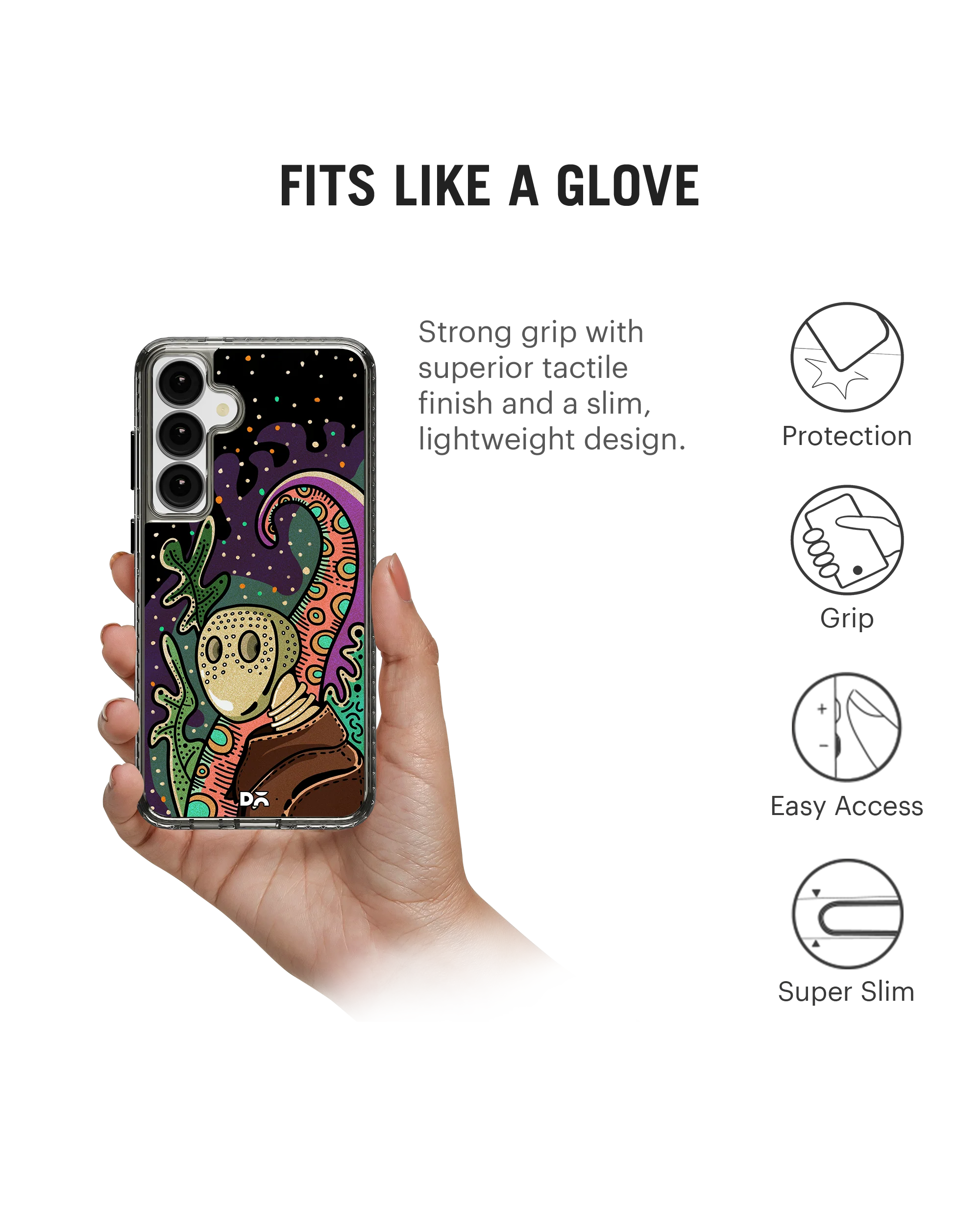 Cosmic Enigma Stride 2.0 Case Cover For Samsung Galaxy S24 Plus - Image 5