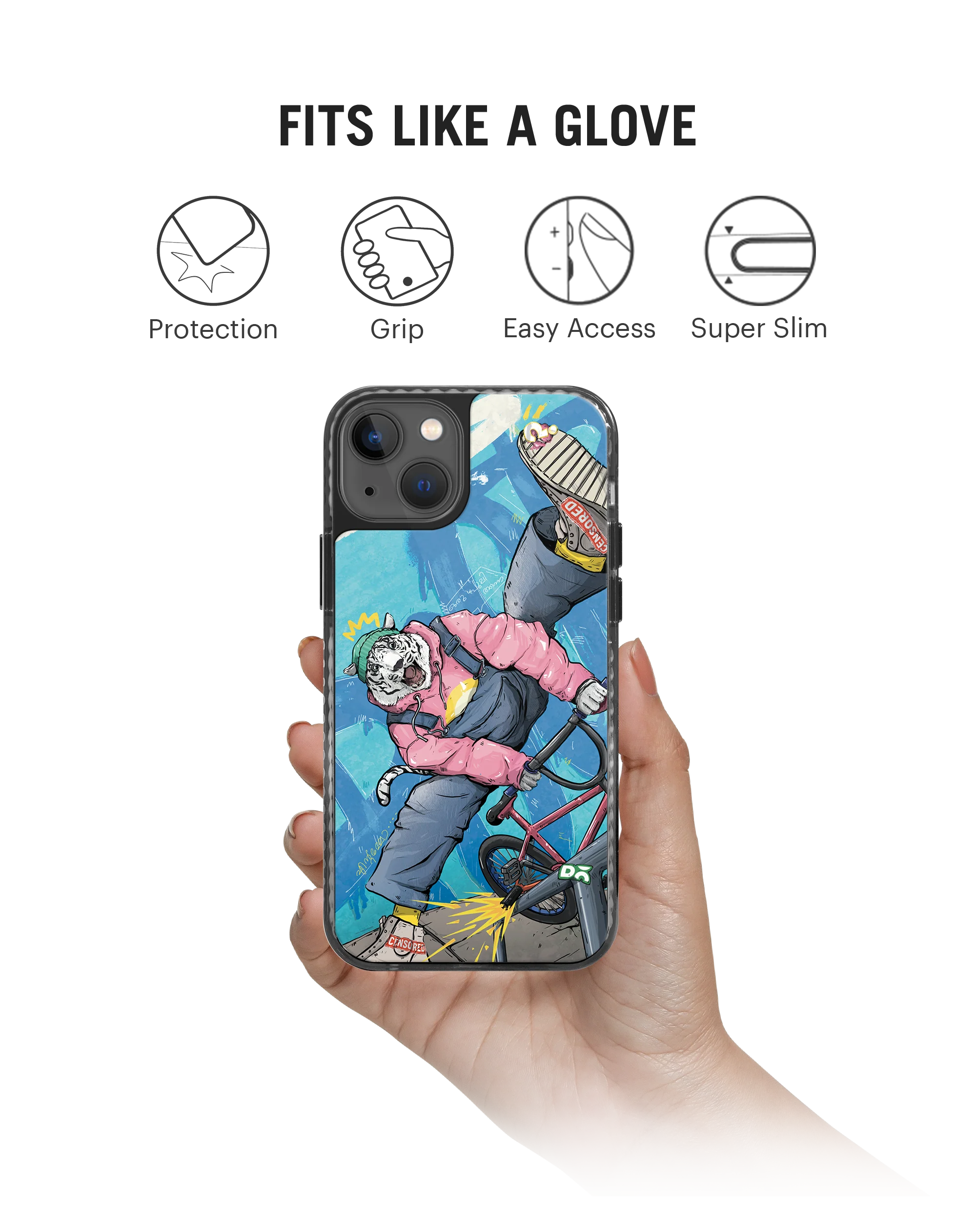 Cotton Ball Stride 2.0 Case Cover For iPhone 15 - Image 2
