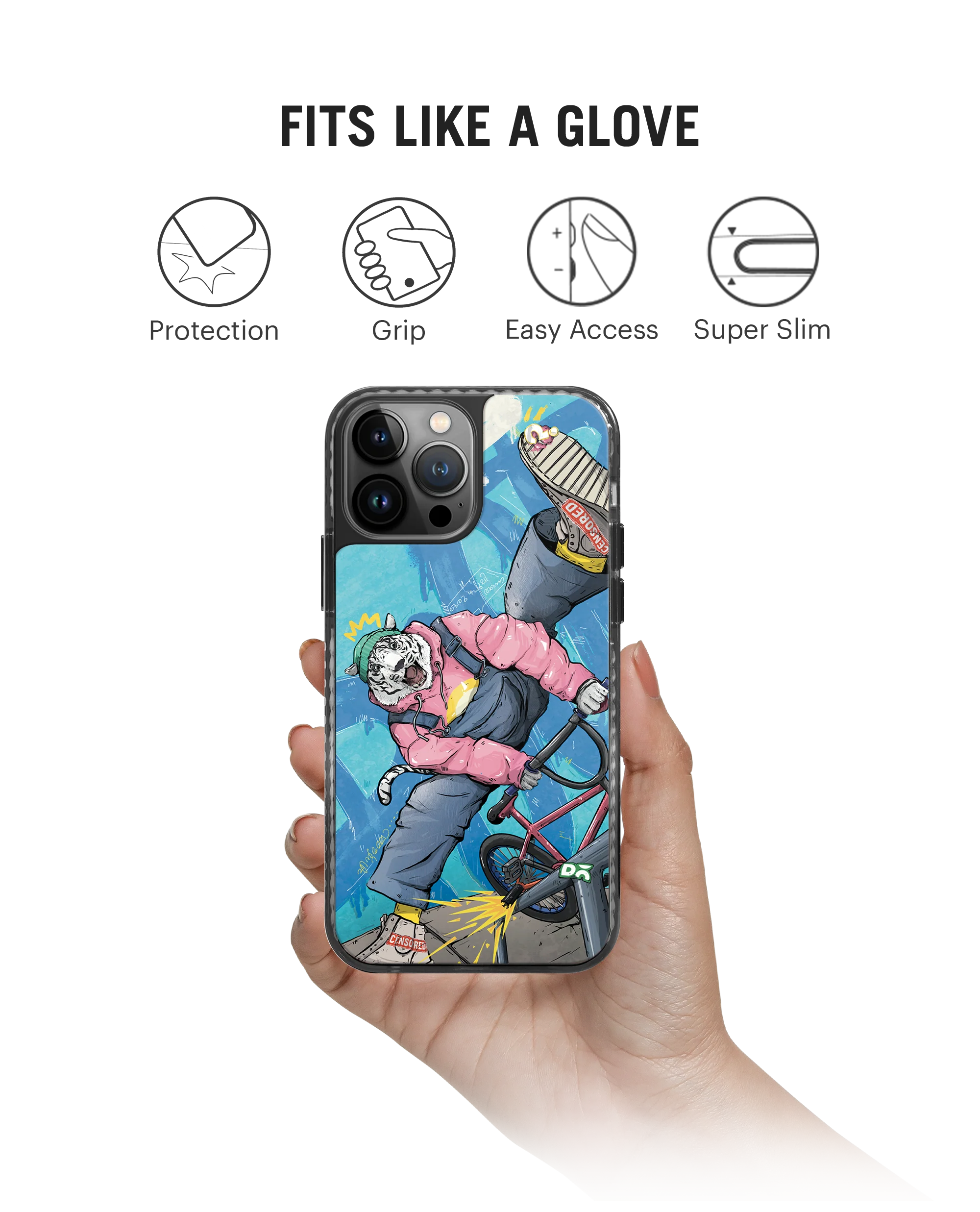 Cotton Ball Stride 2.0 Case Cover For iPhone 15 Pro - Image 2
