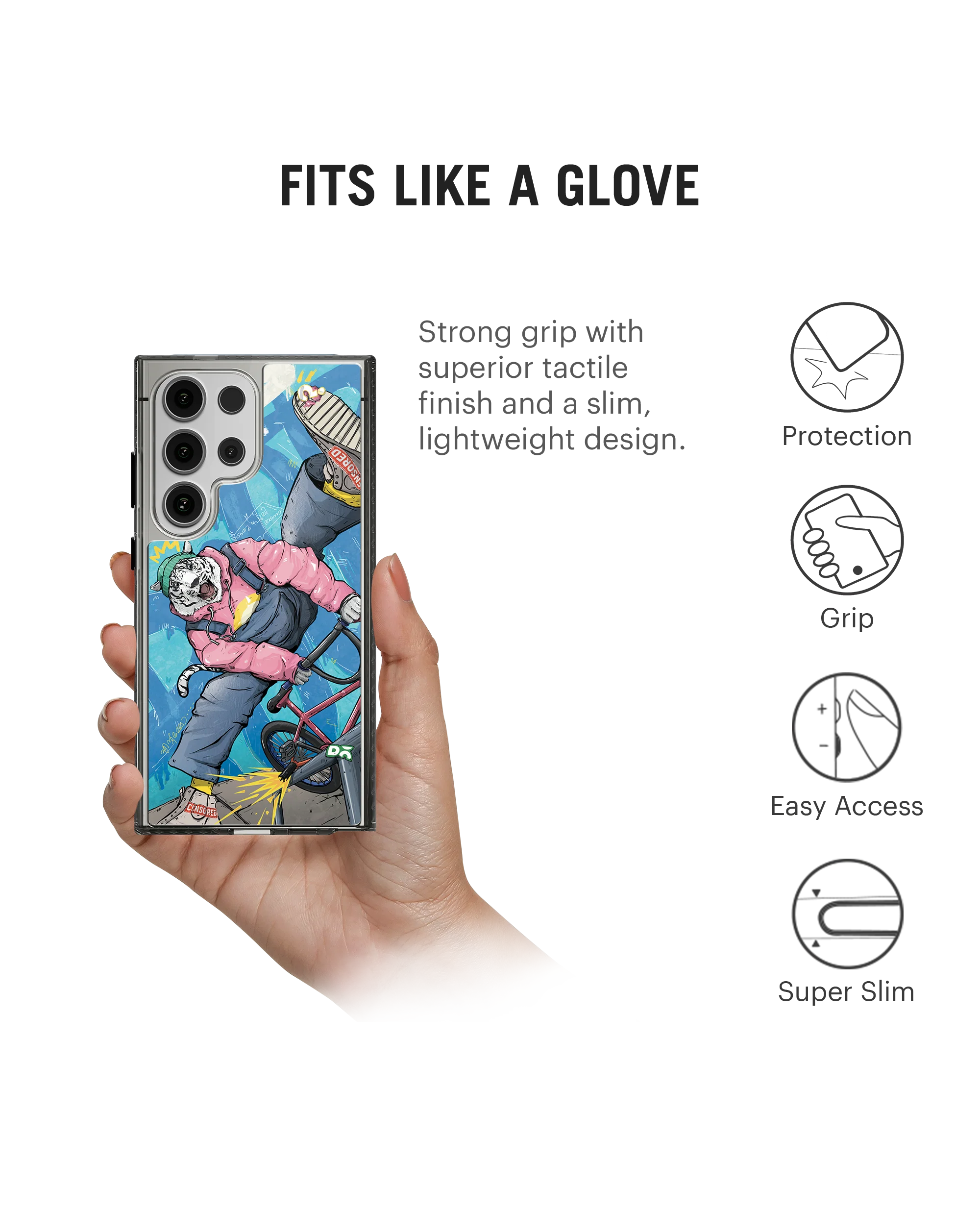 Cotton Ball Stride 2.0 Case Cover For Samsung Galaxy S24 Ultra - Image 5