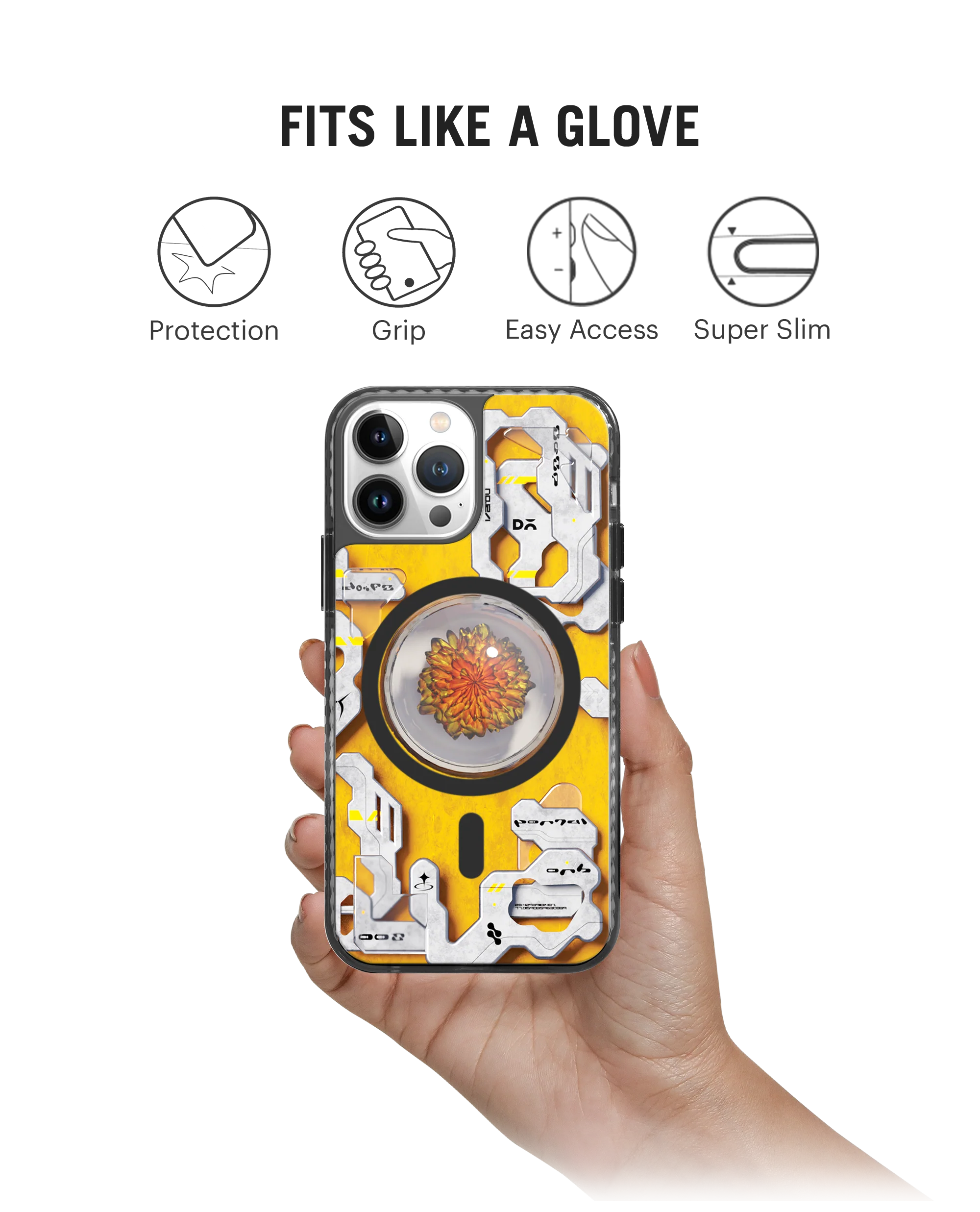 Cronus Stride 2.0 Clear MagSafe Phone Case Cover For iPhone 13 Pro - Image 9