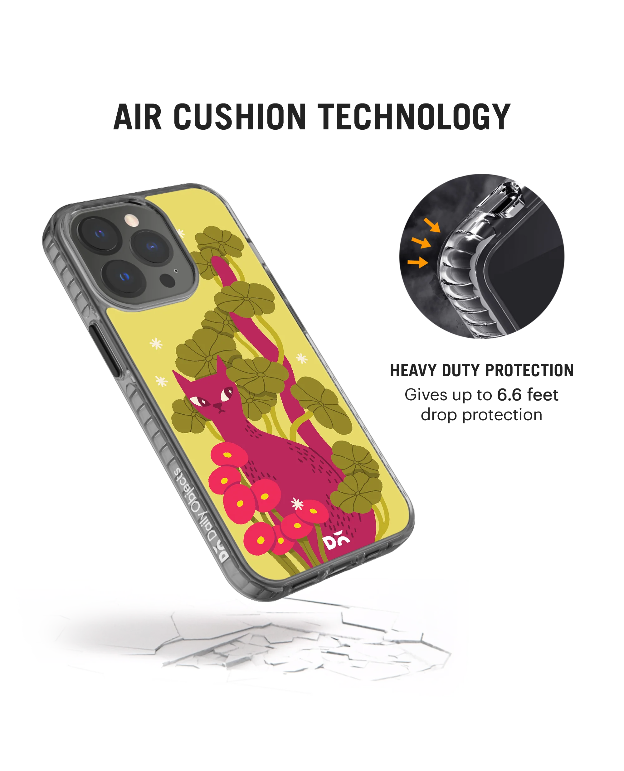 Curious Cat Stride 2.0 Phone Case Cover For iPhone 14 Pro Max - Image 5