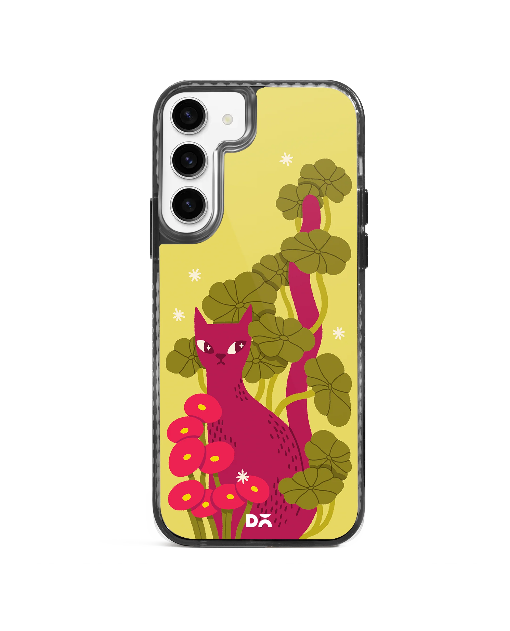 Curious Cat Stride 2.0 Case Cover For Samsung Galaxy S23