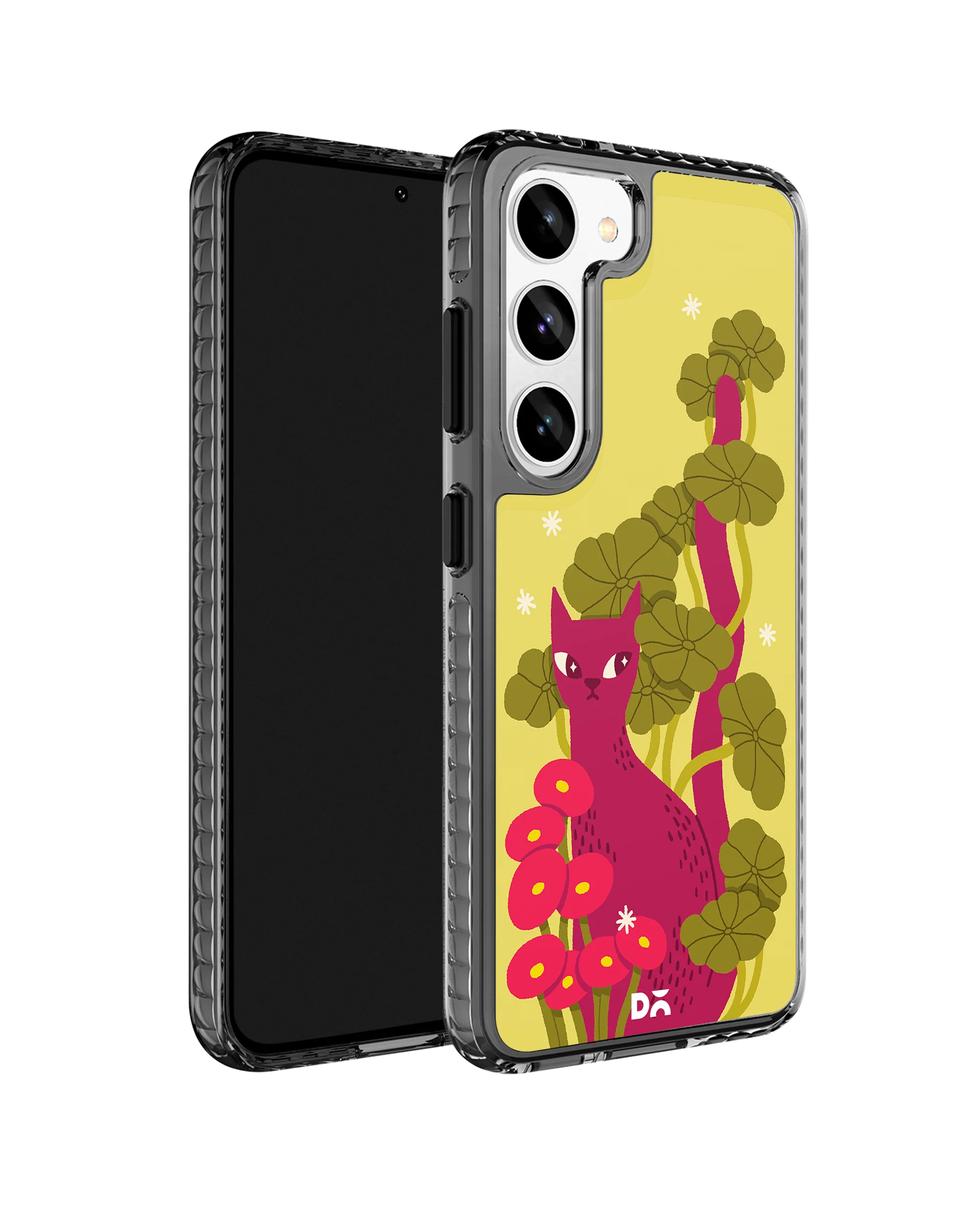 Curious Cat Stride 2.0 Case Cover For Samsung Galaxy S23 - Image 3