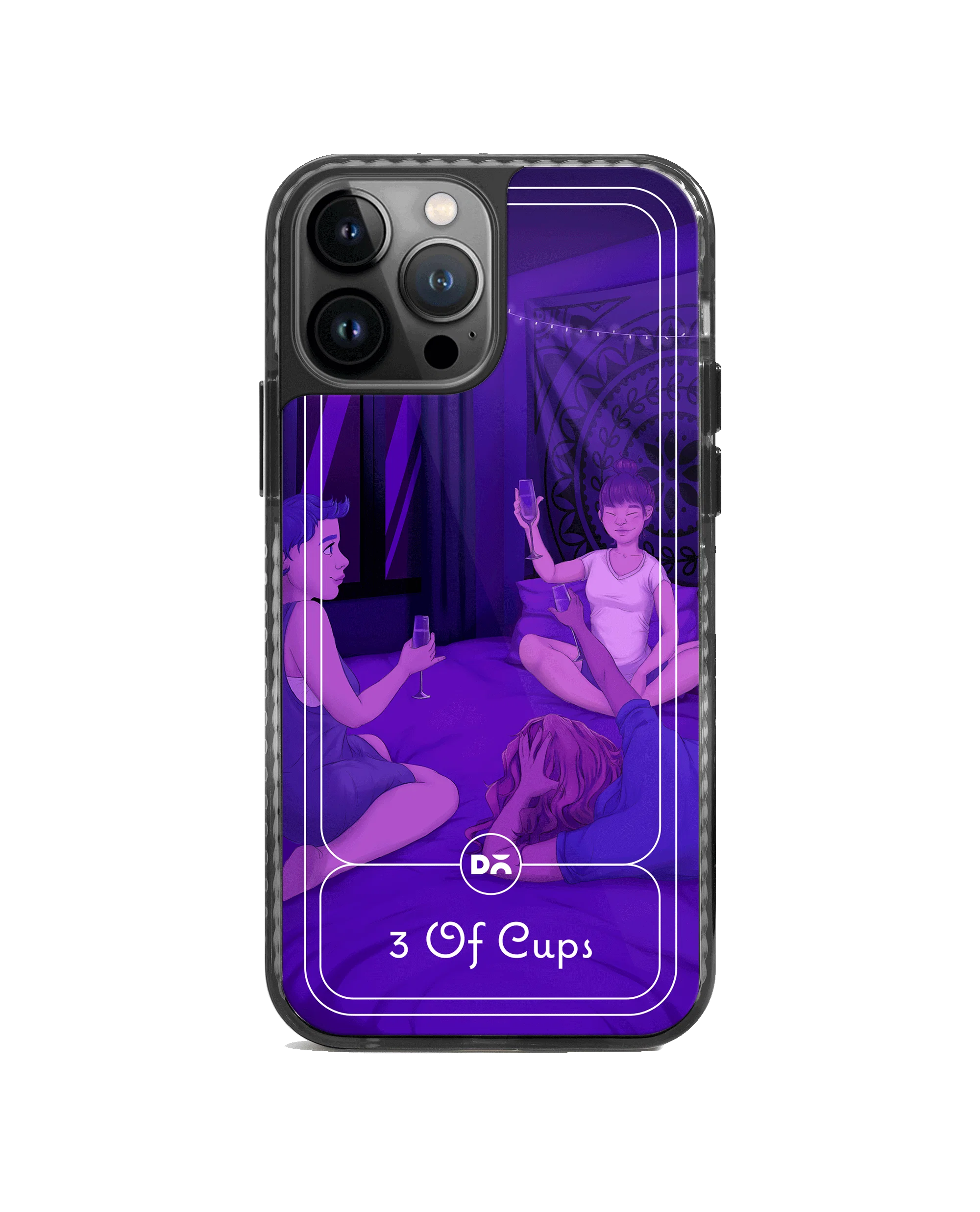 DailyObjects 3 Of Cups Stride 2.0 Phone Case Cover For iPhone 14 Pro