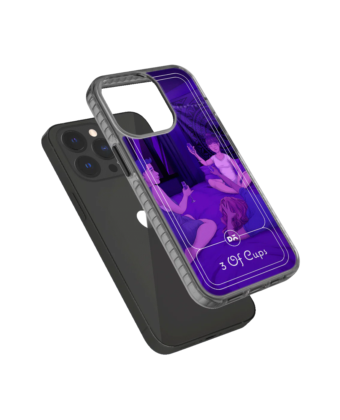 DailyObjects 3 Of Cups Stride 2.0 Phone Case Cover For iPhone 14 Pro - Image 5