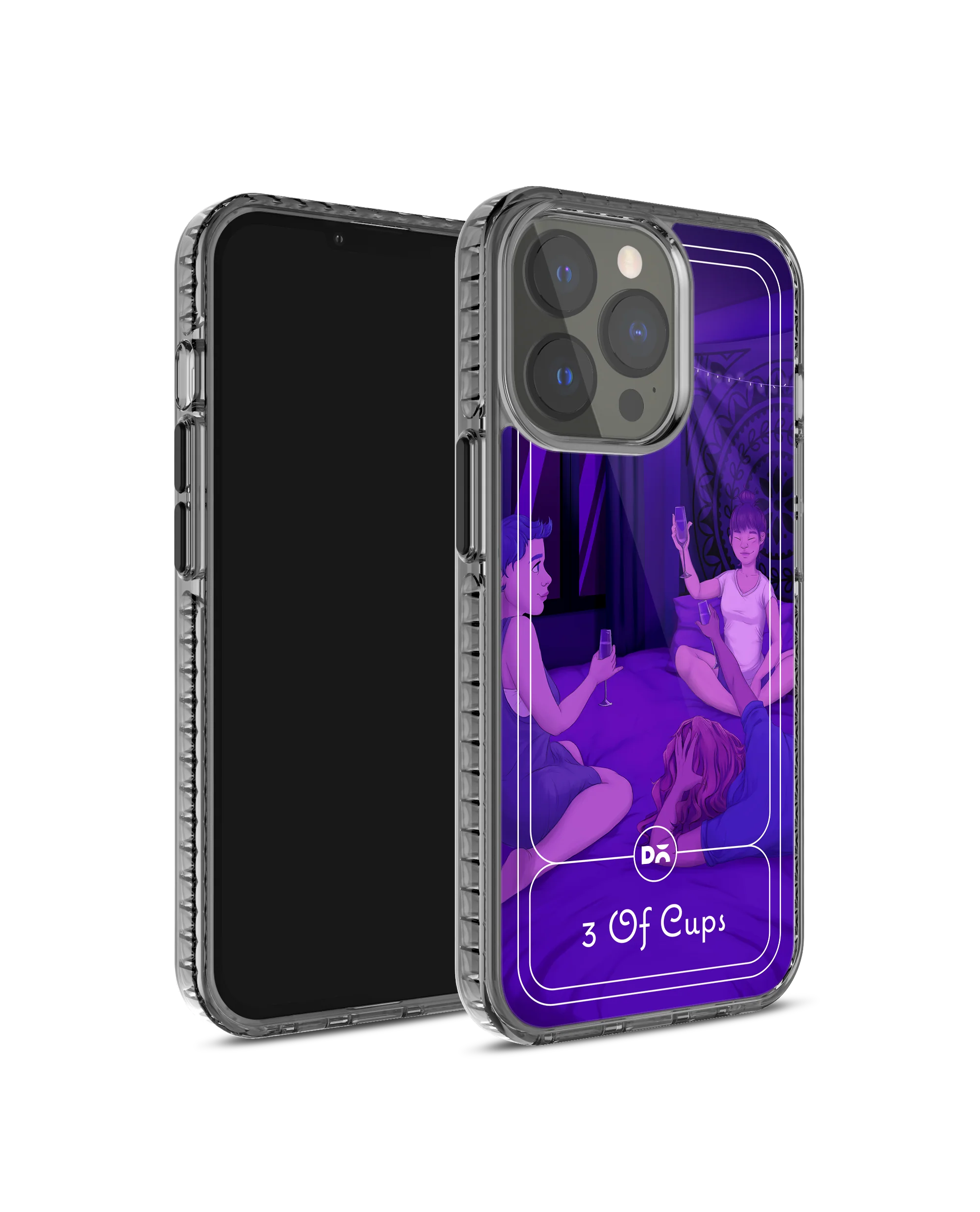 DailyObjects 3 Of Cups Stride 2.0 Phone Case Cover For iPhone 15 Pro - Image 3