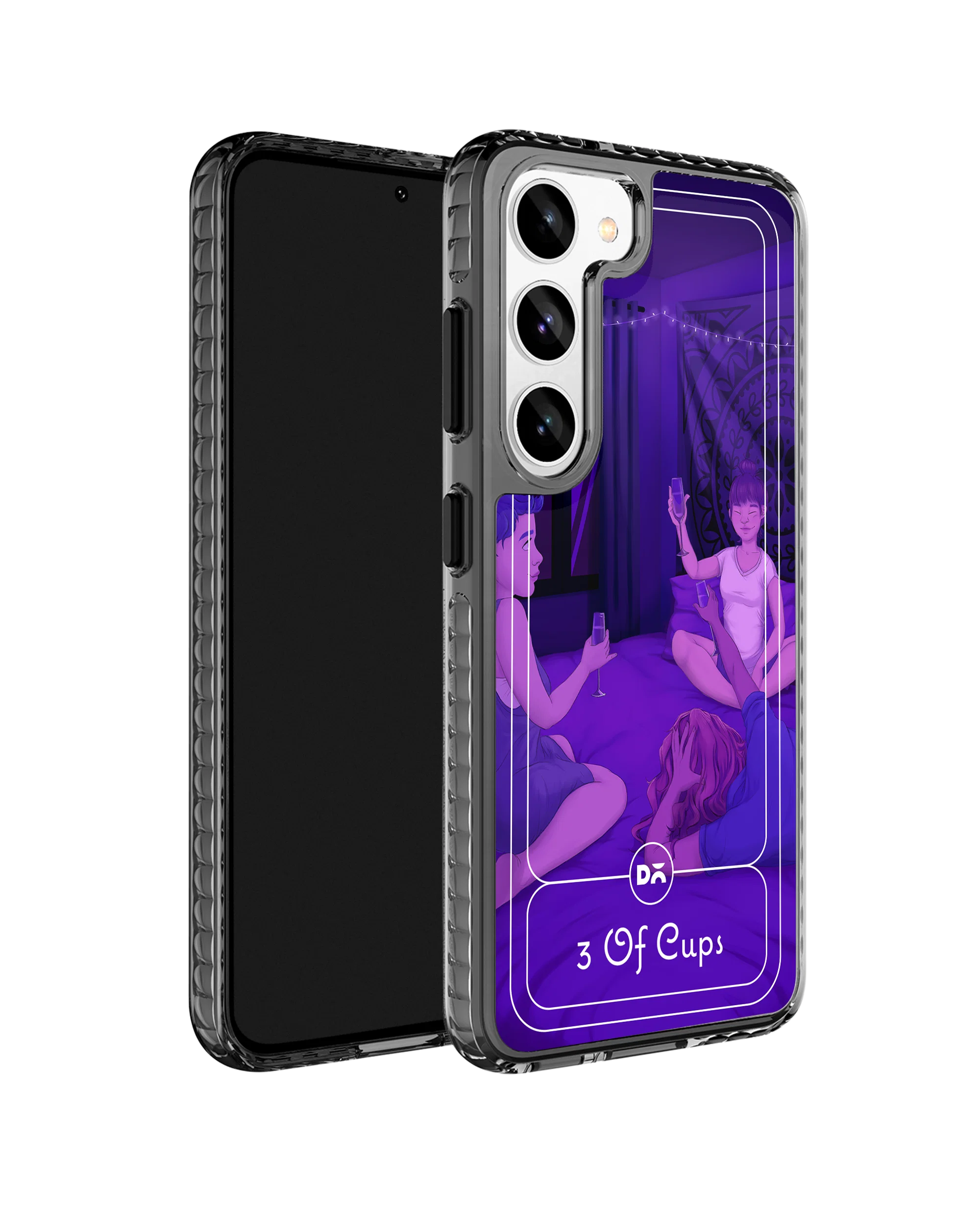 DailyObjects 3 Of Cups Stride 2.0 Case Cover For Samsung Galaxy S23 Plus - Image 3