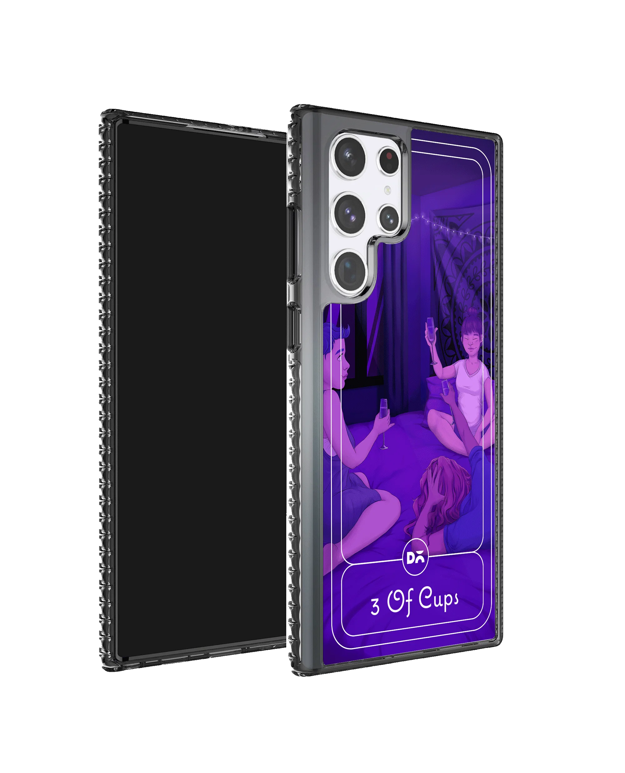 DailyObjects 3 Of Cups Stride 2.0 Case Cover For Samsung Galaxy S23 Ultra - Image 2