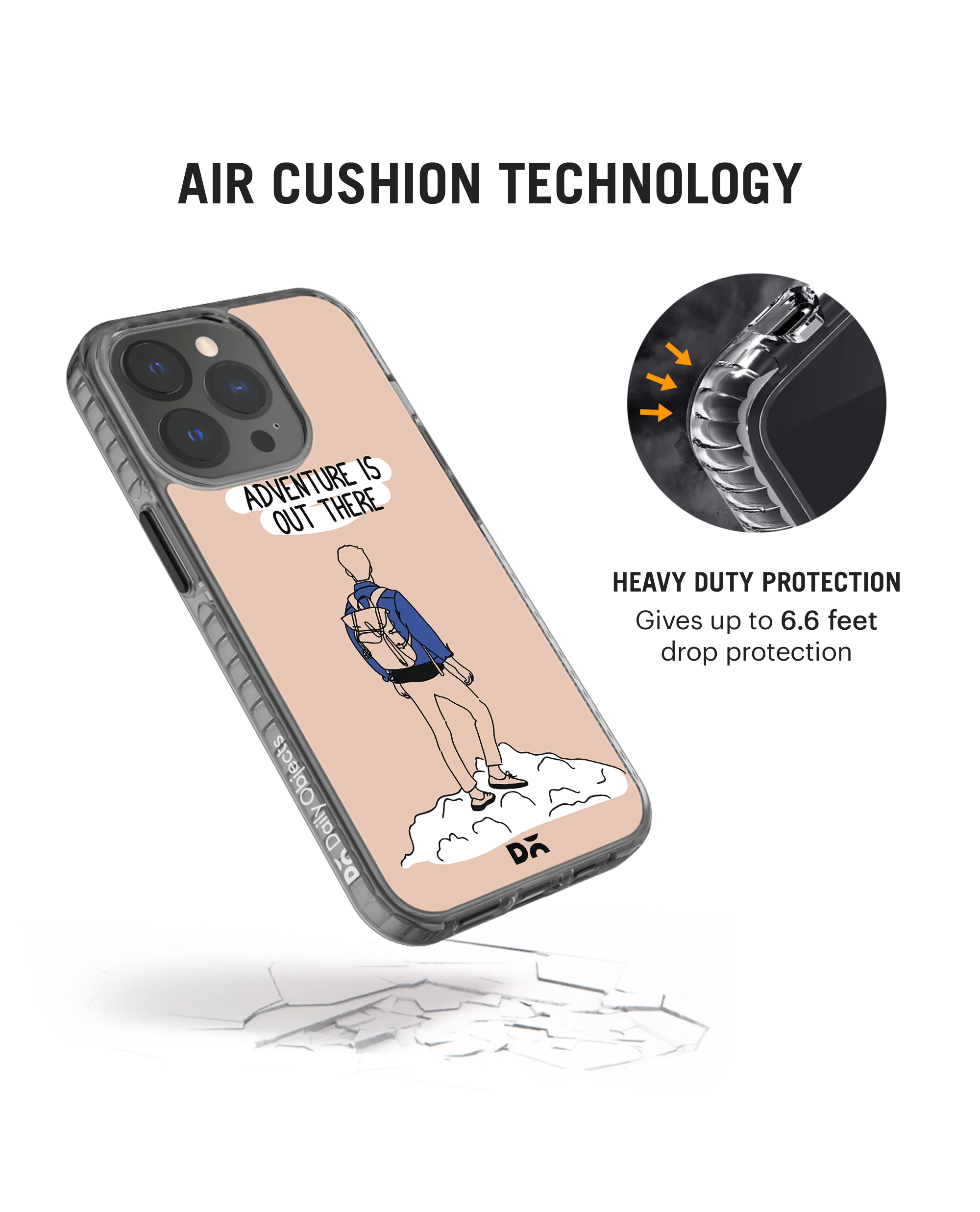 DailyObjects Adventure Out Stride 2.0 Phone Case Cover For iPhone 15 Pro Max - Image 5