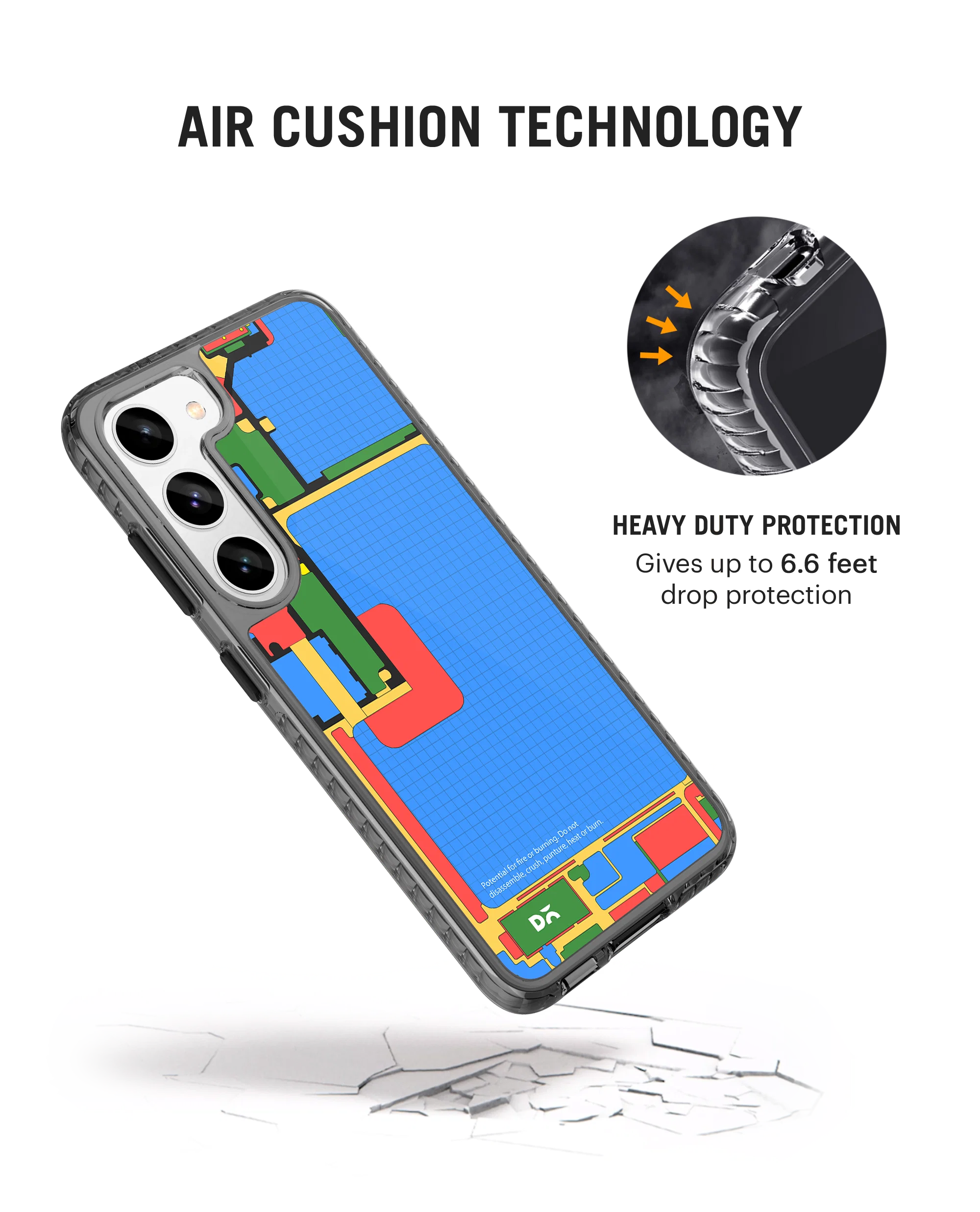 DailyObjects Ai-Phone Stride 2.0 Case Cover For Samsung Galaxy S23 Plus - Image 2